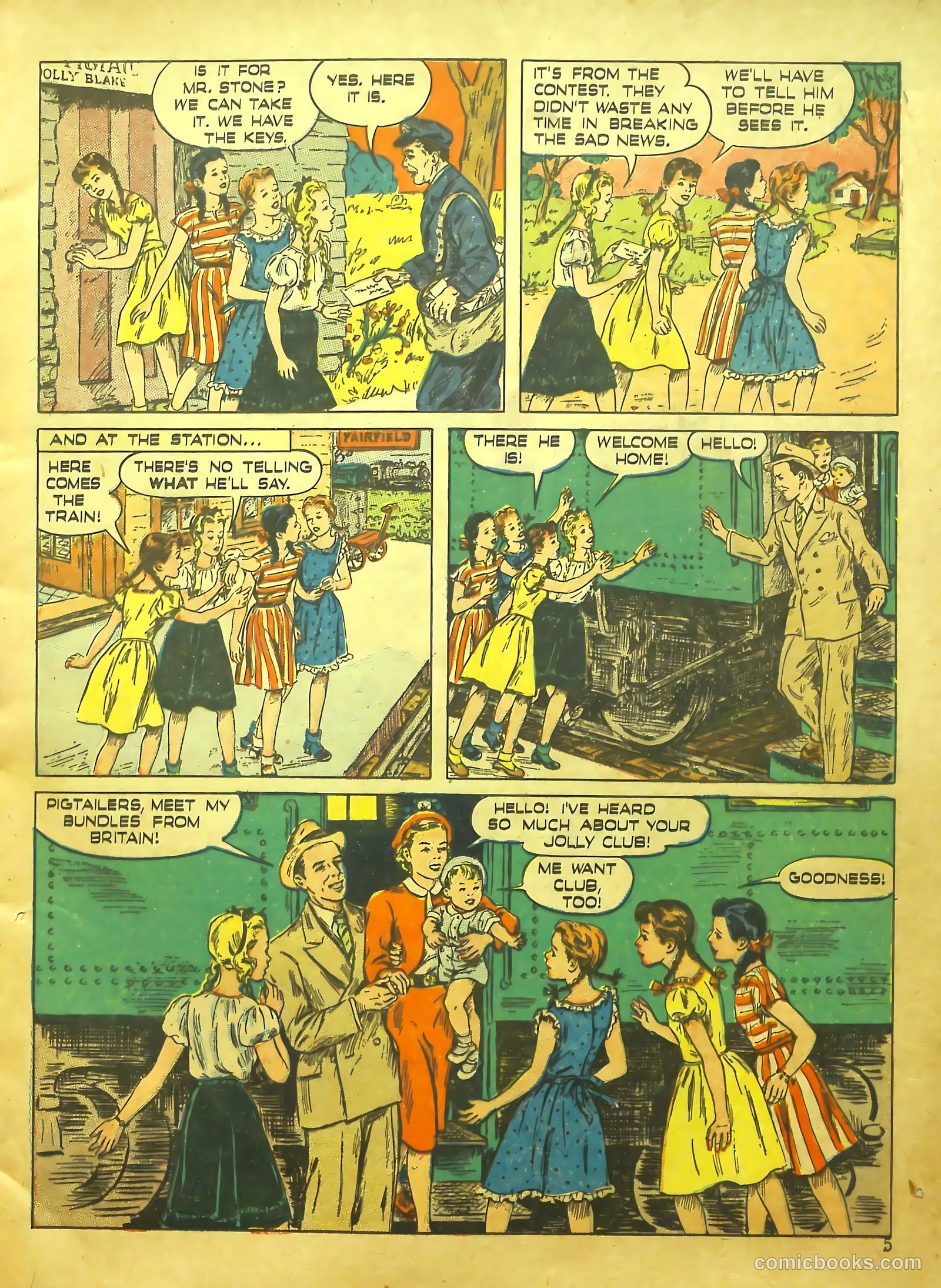Polly Pigtails #7 — page 5 of 46