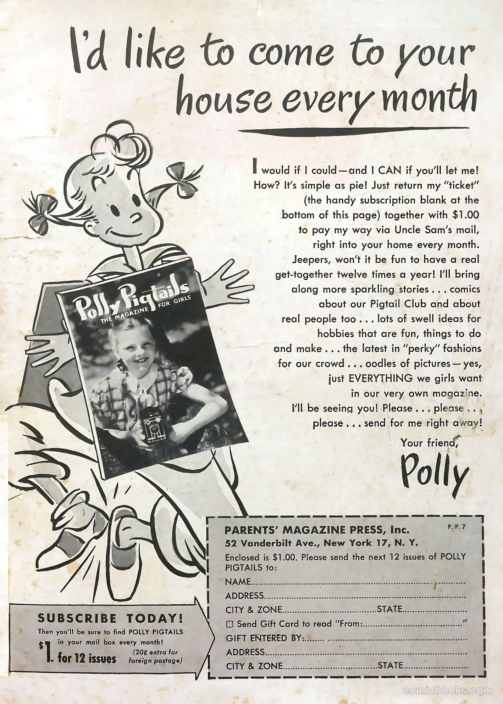 Polly Pigtails #7 — page 45 of 46