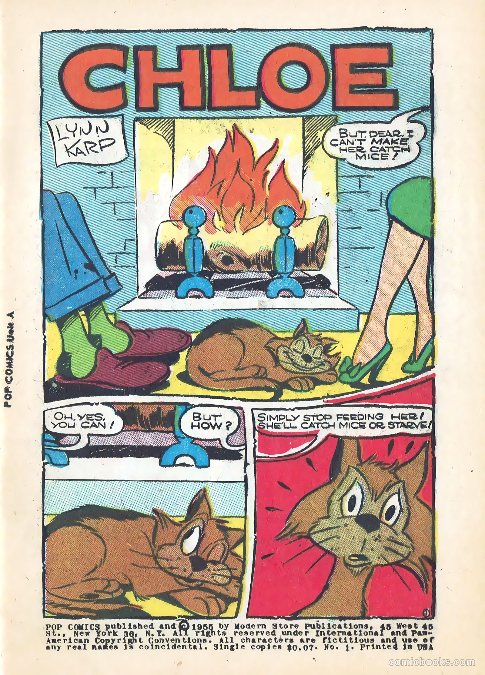 Pop Comics #1 — page 3 of 36
