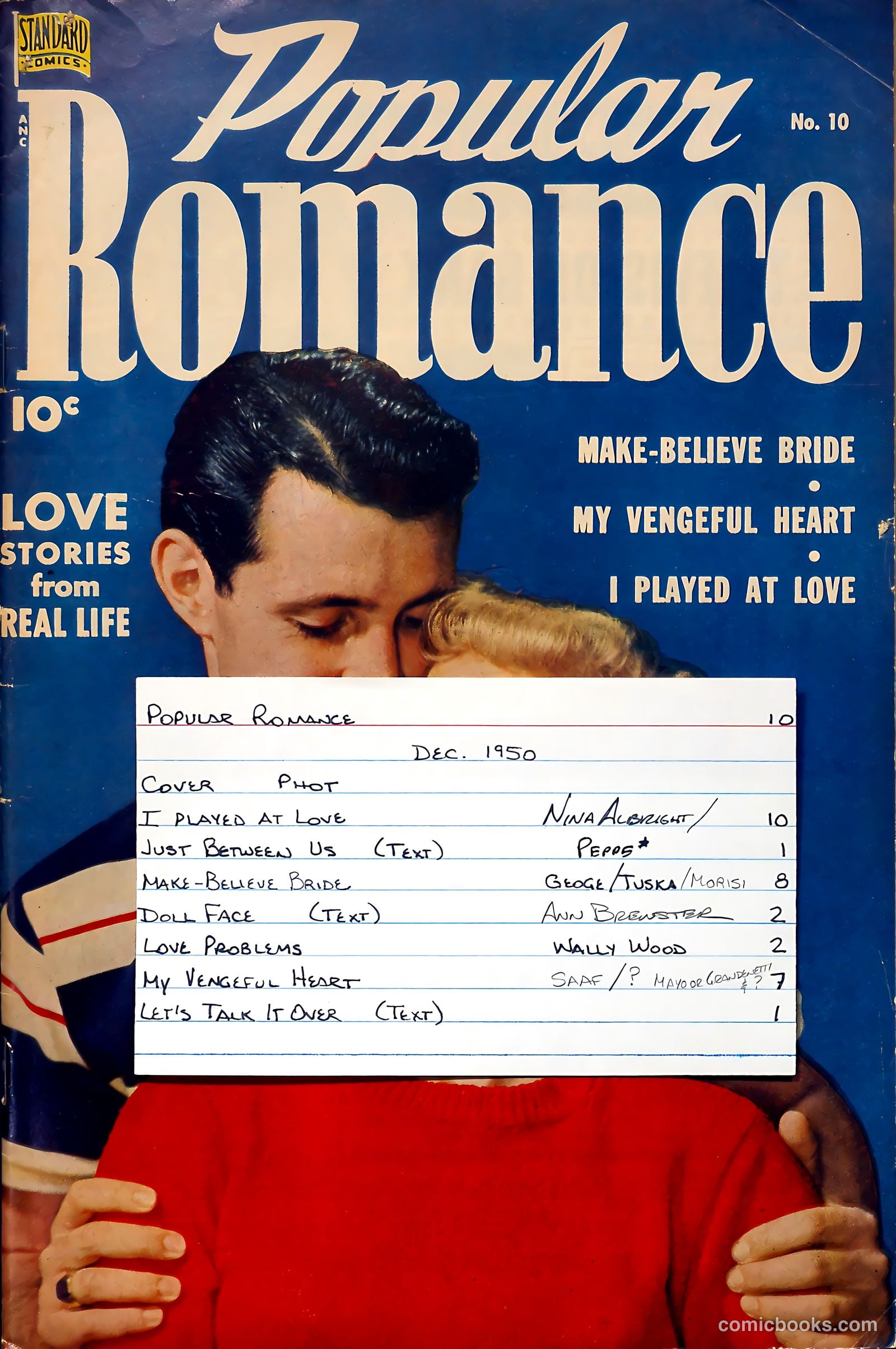 Popular Romance #10 — page 37 of 37
