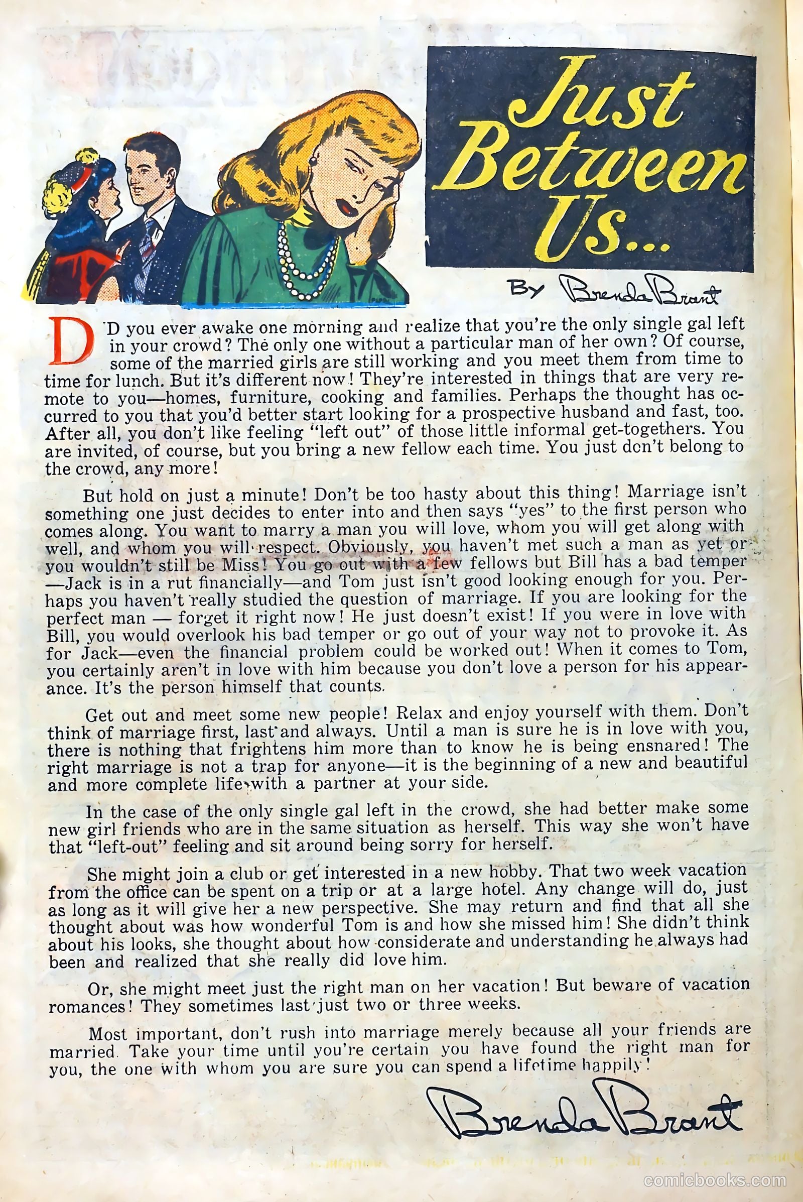 Popular Romance #11 — page 15 of 37