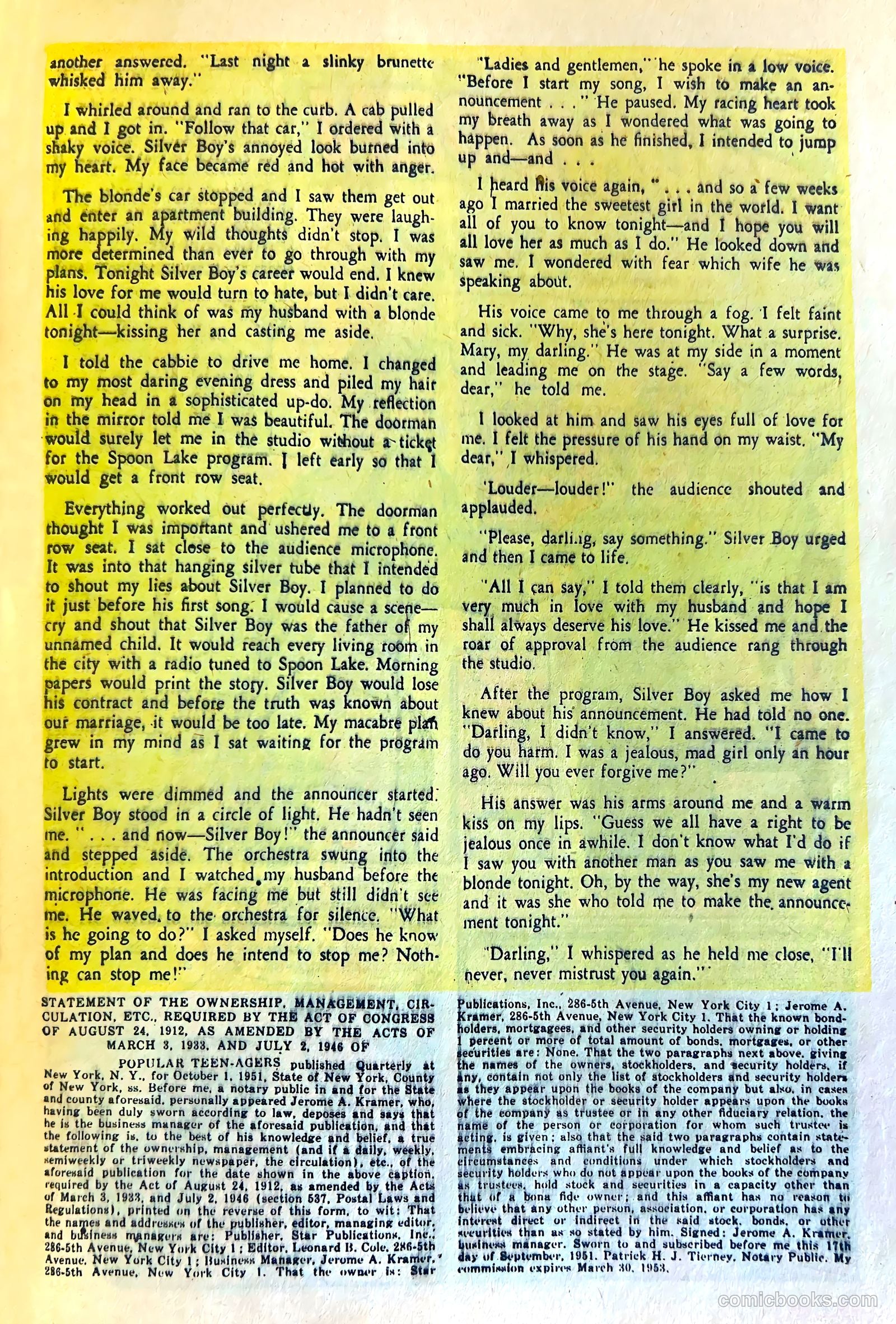 Popular Teen-Agers #11 — page 23 of 36