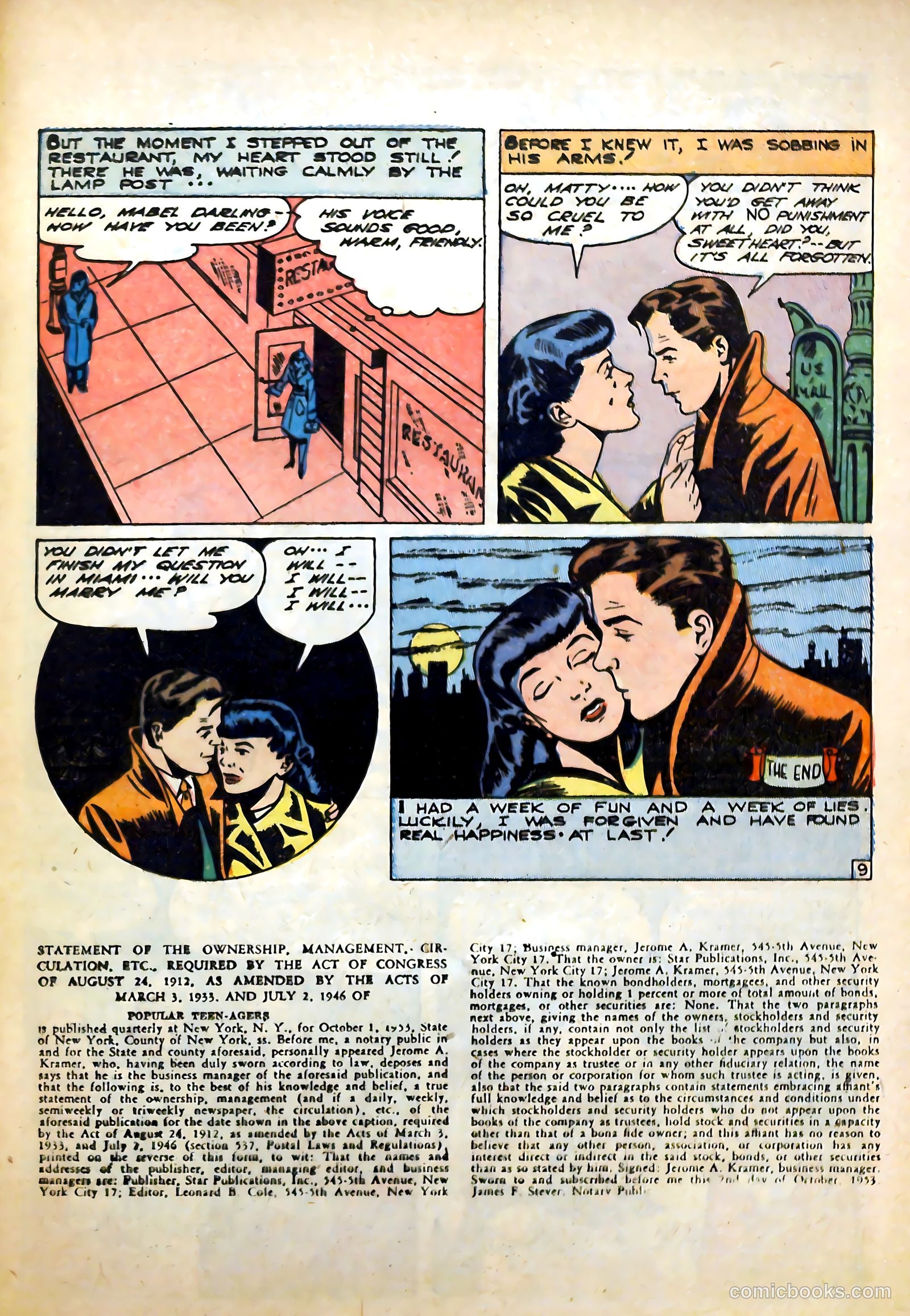 Popular Teen-Agers #21 — page 21 of 36