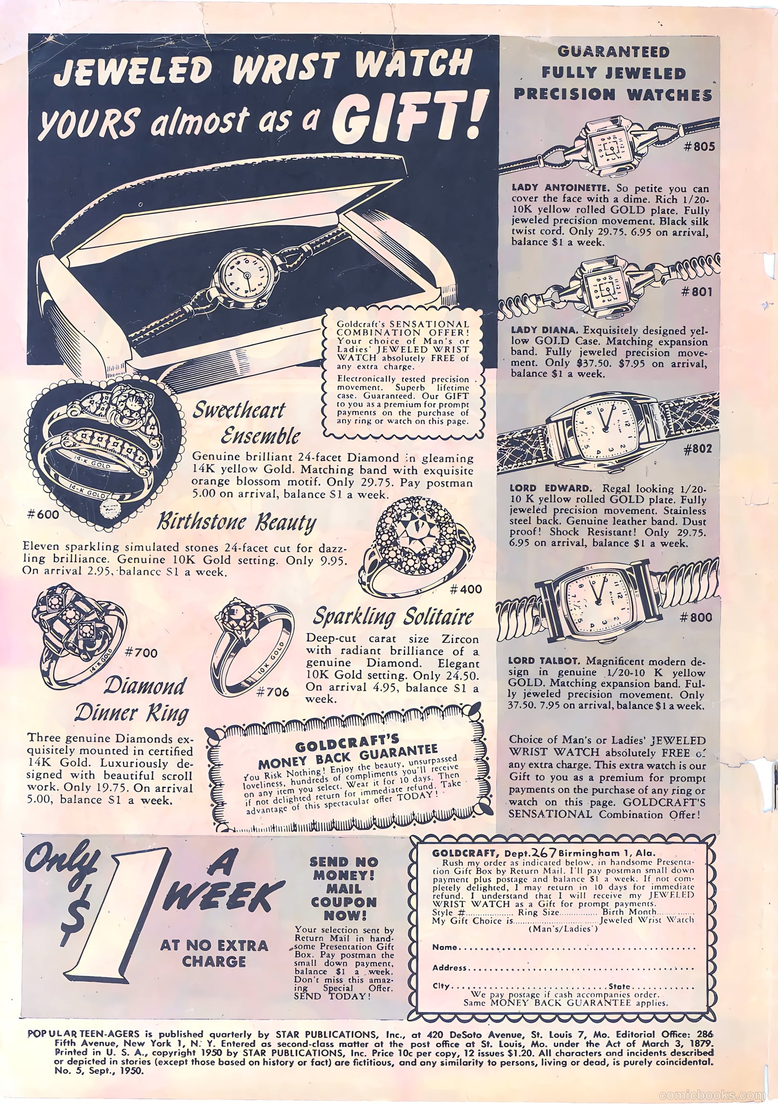Popular Teen-Agers #5 — page 2 of 36