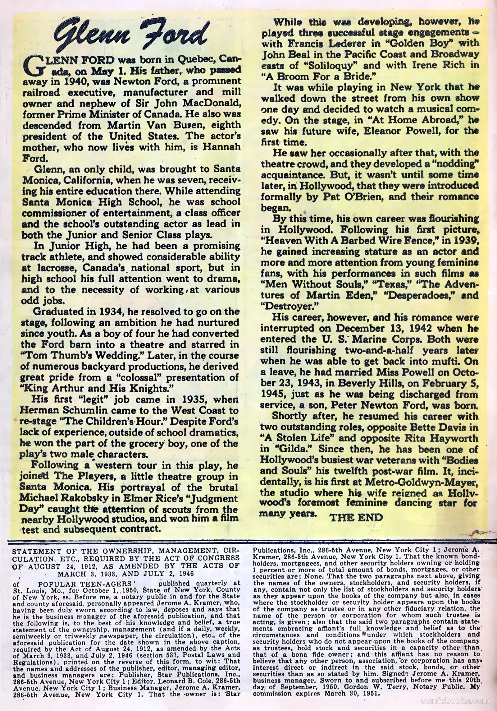 Popular Teen-Agers #7 — page 18 of 36