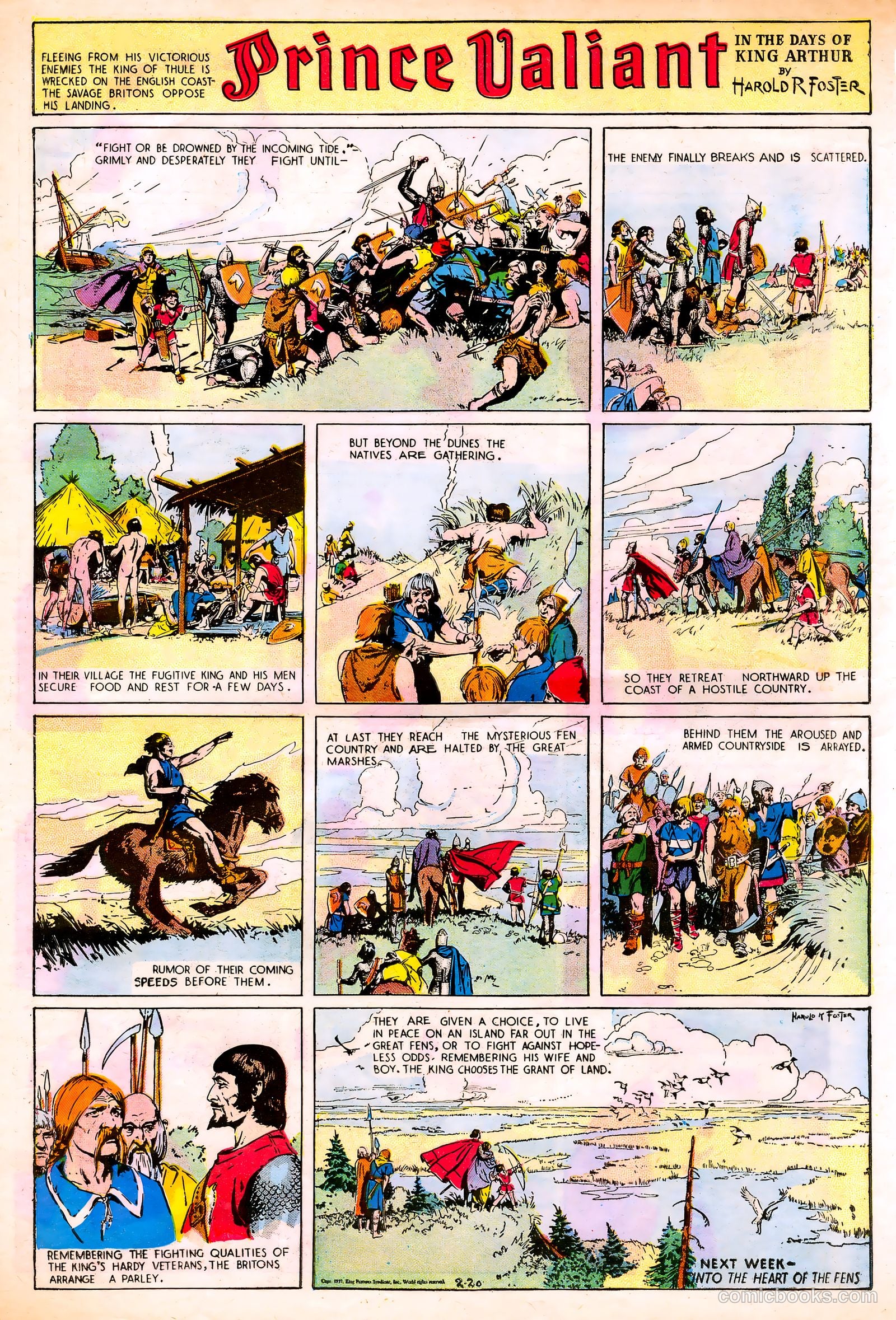 Prince Valiant #1 — page 3 of 46