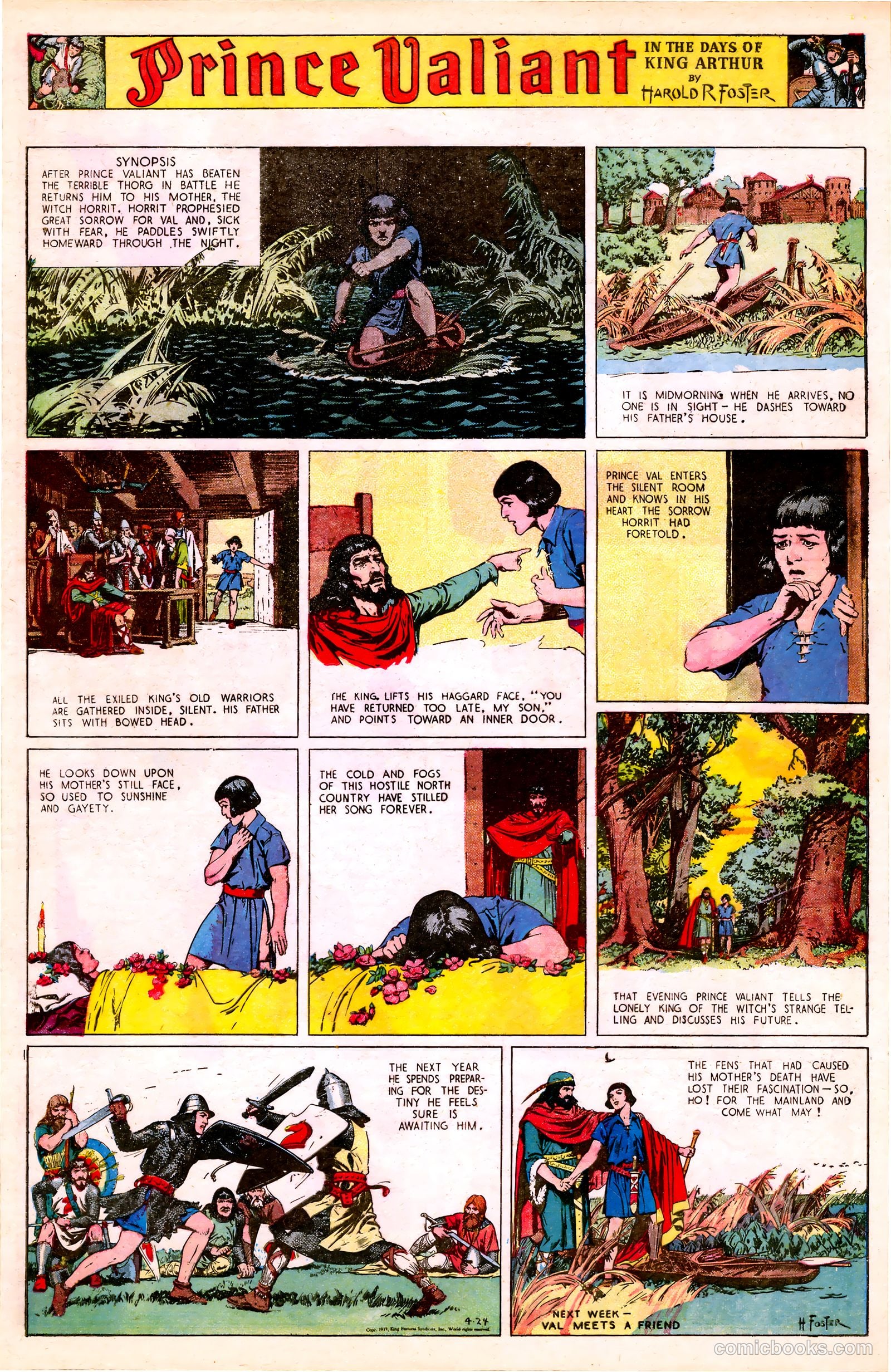 Prince Valiant #1 — page 12 of 46