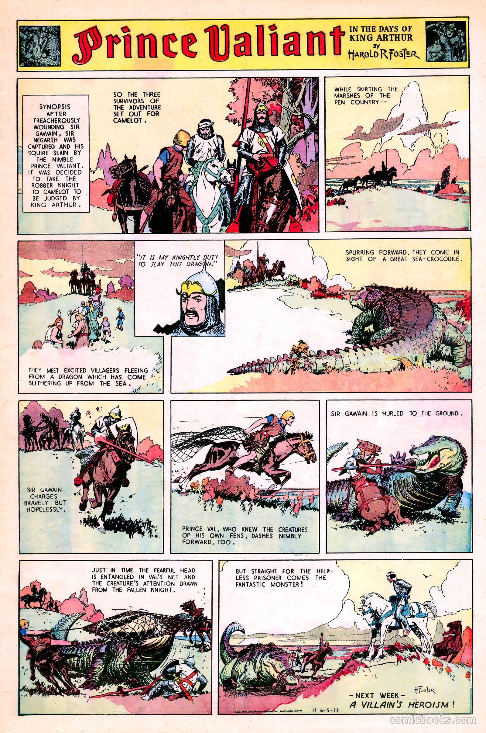 Prince Valiant #1 — page 18 of 46