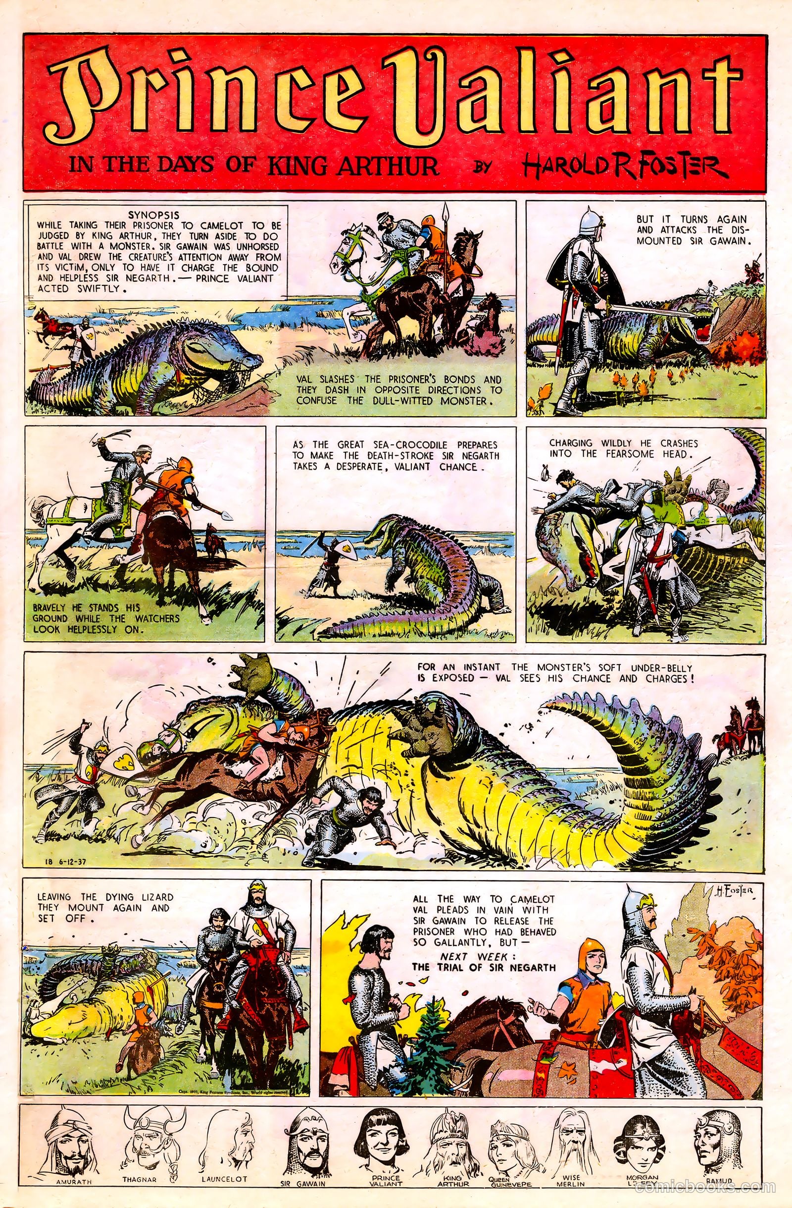Prince Valiant #1 — page 19 of 46