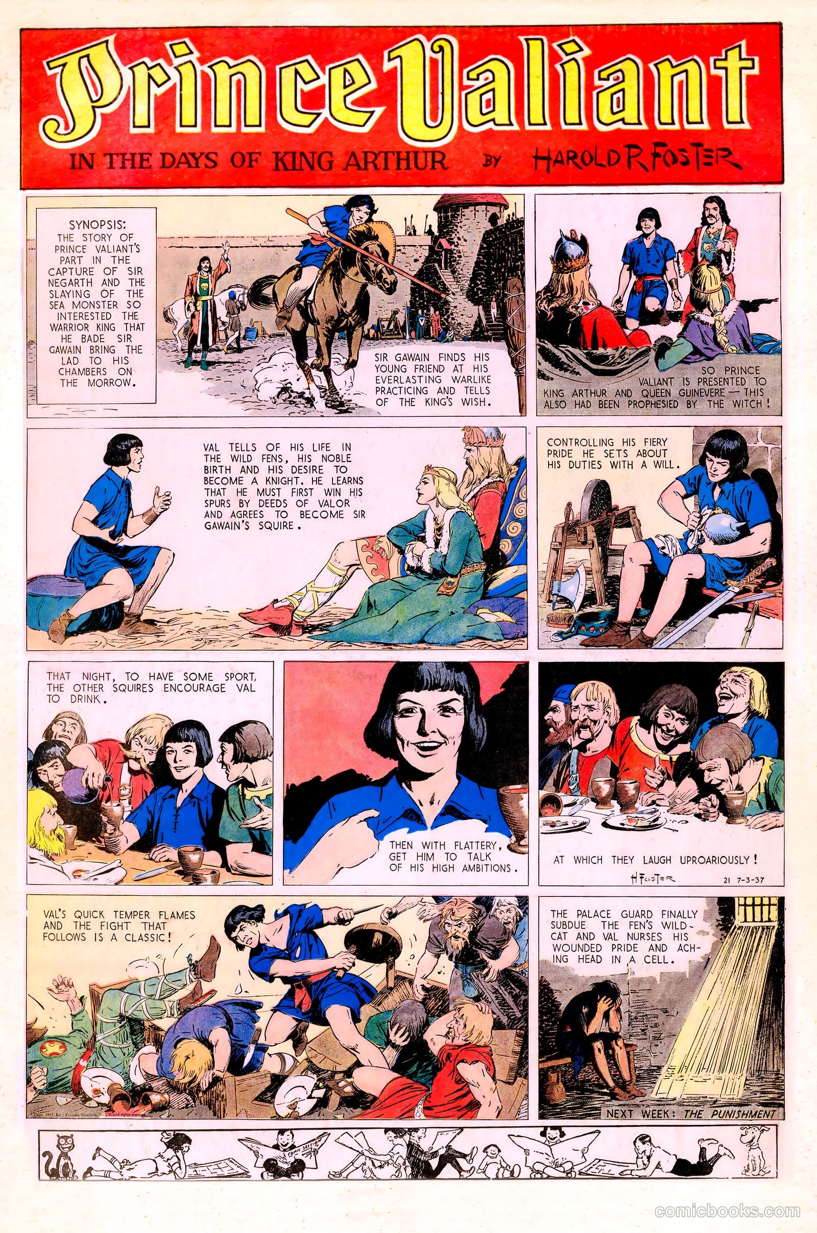 Prince Valiant #1 — page 22 of 46