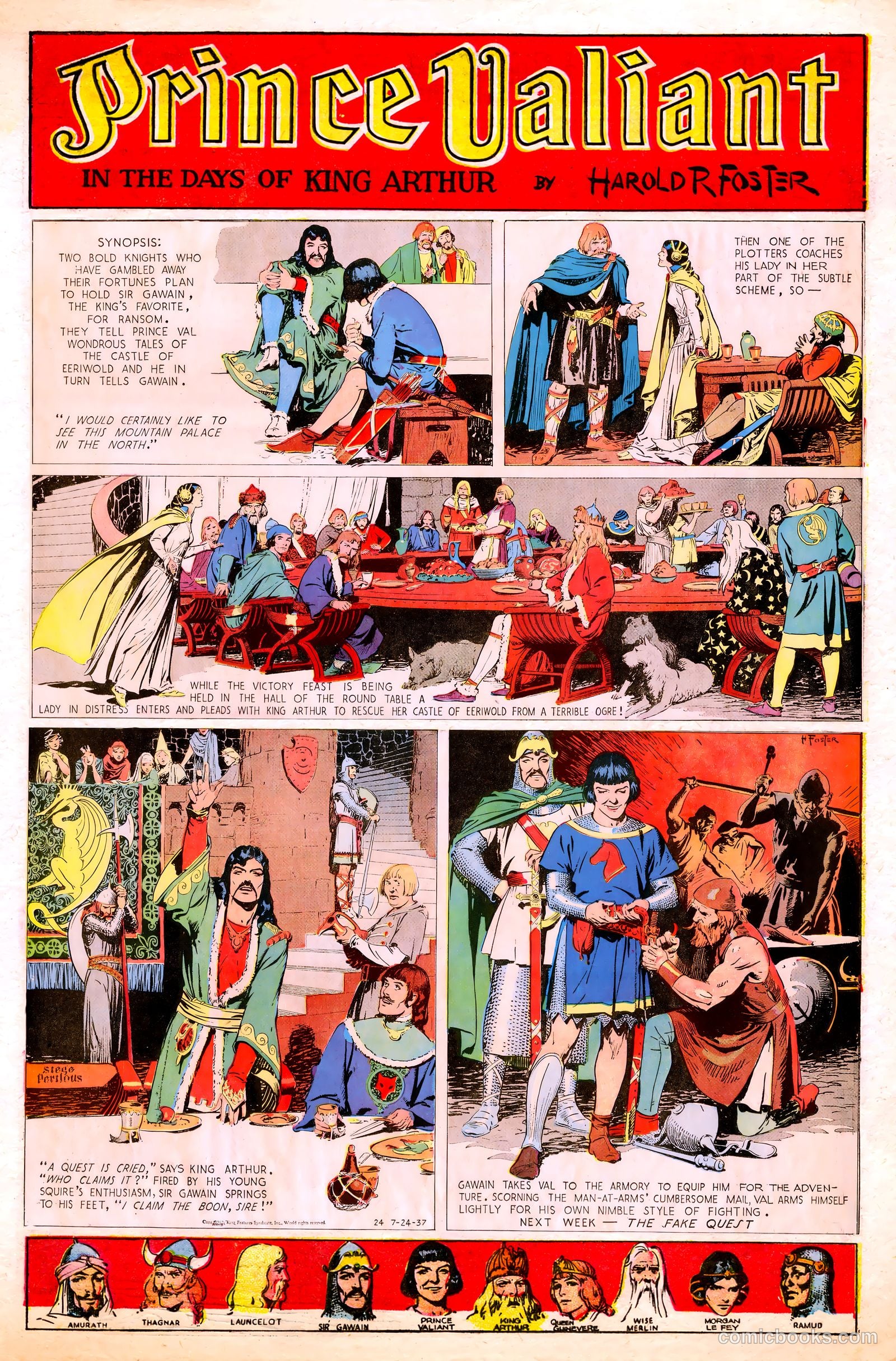 Prince Valiant #1 — page 25 of 46