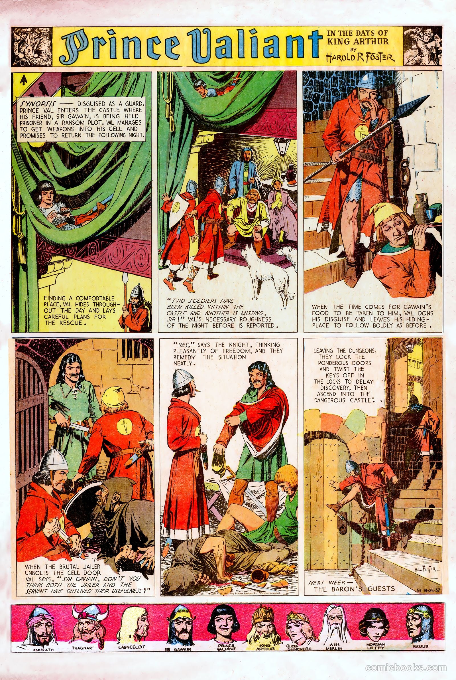 Prince Valiant #1 — page 34 of 46