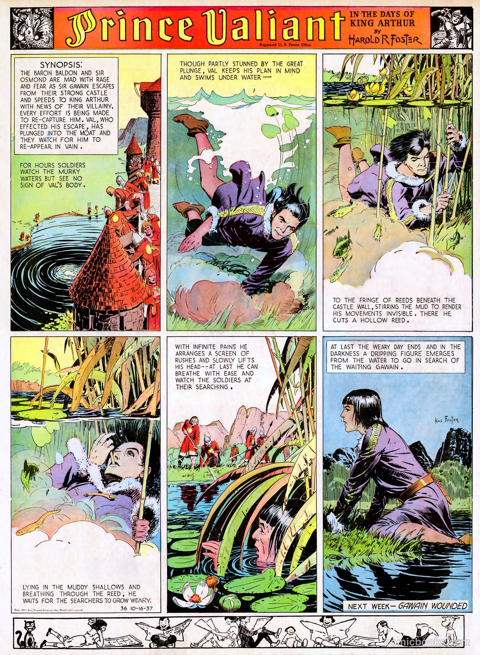 Prince Valiant #1 — page 37 of 46