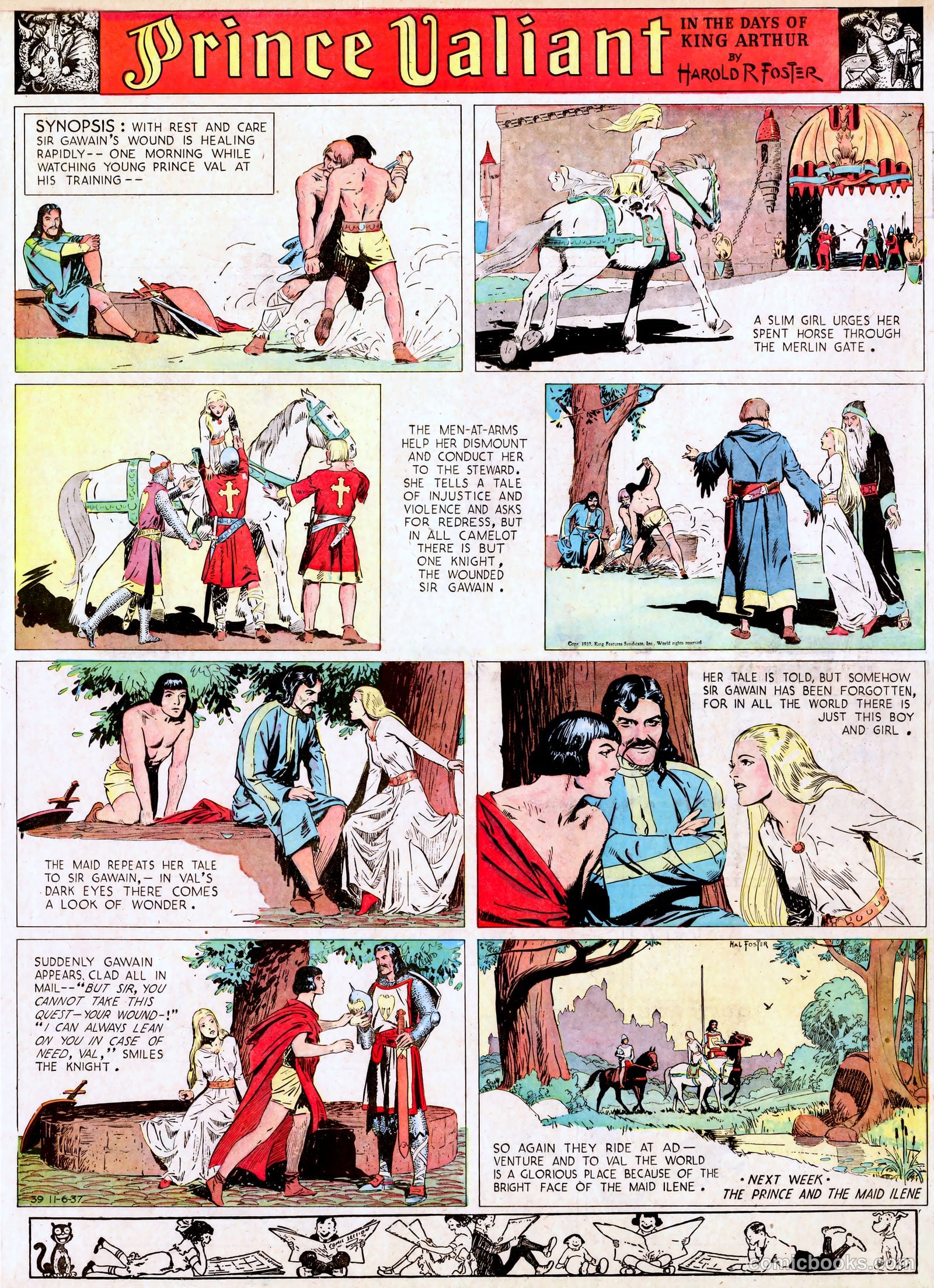 Prince Valiant #1 — page 40 of 46