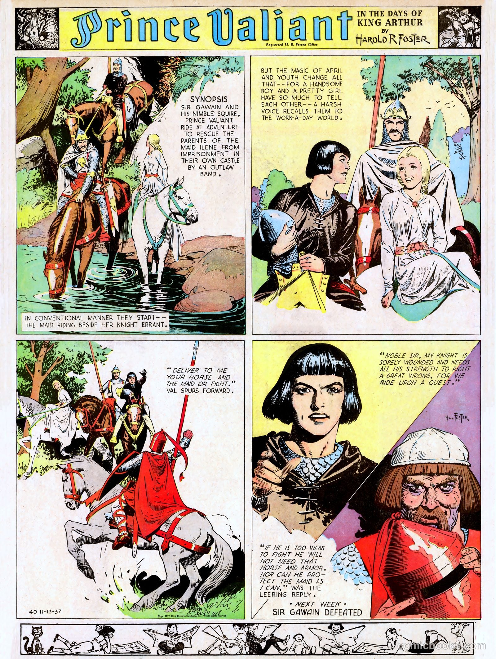 Prince Valiant #1 — page 41 of 46