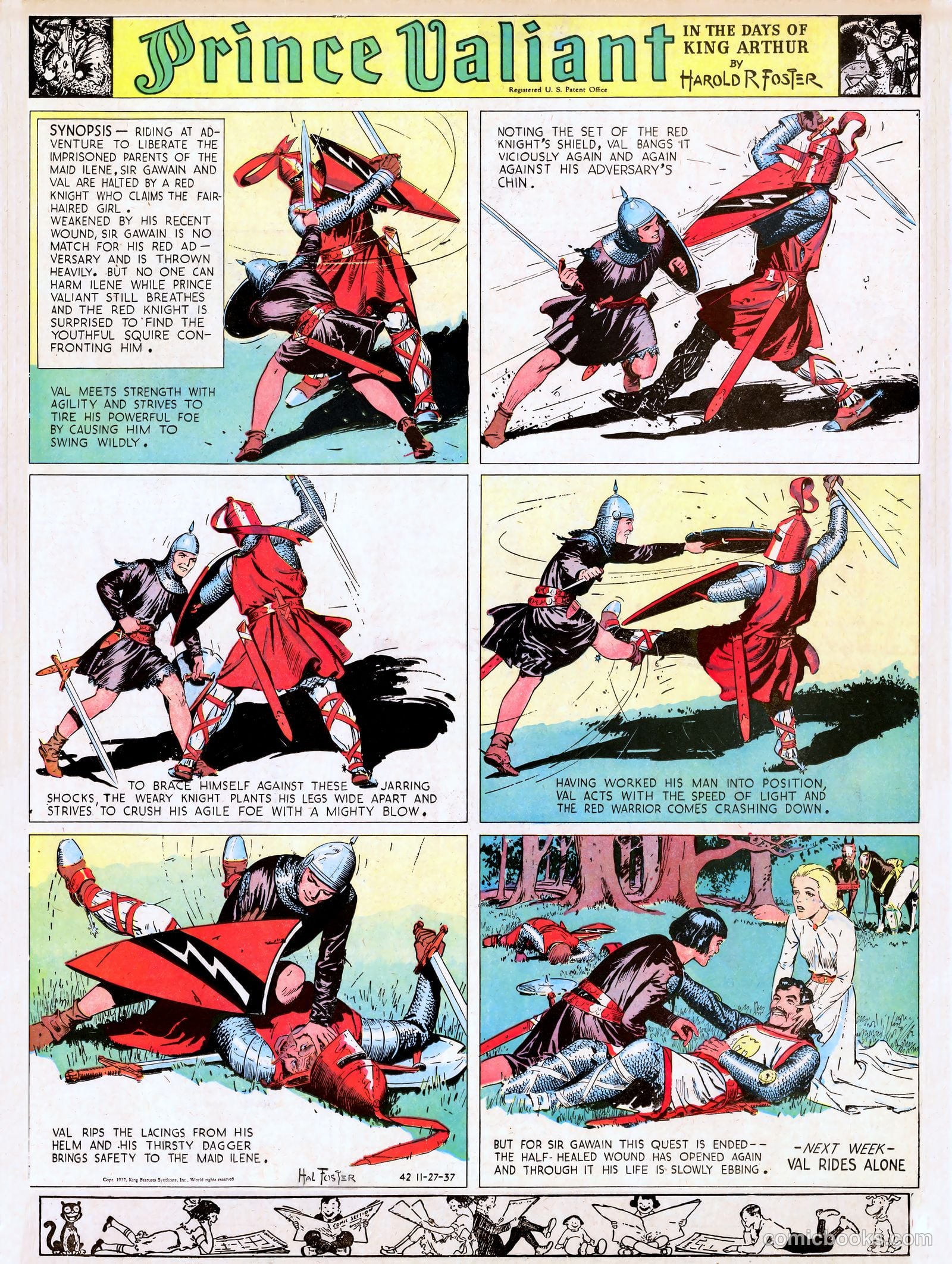 Prince Valiant #1 — page 43 of 46