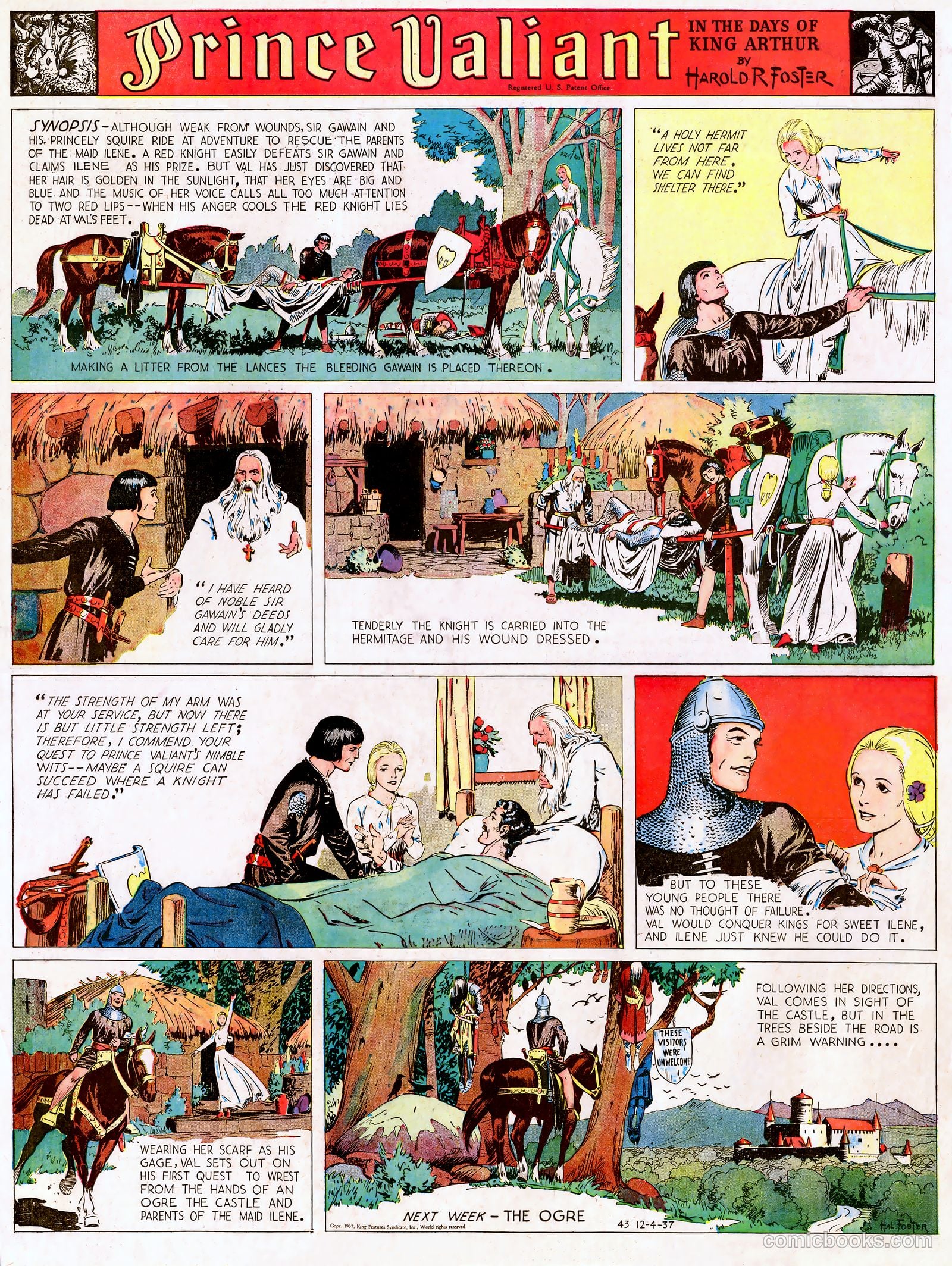 Prince Valiant #1 — page 44 of 46