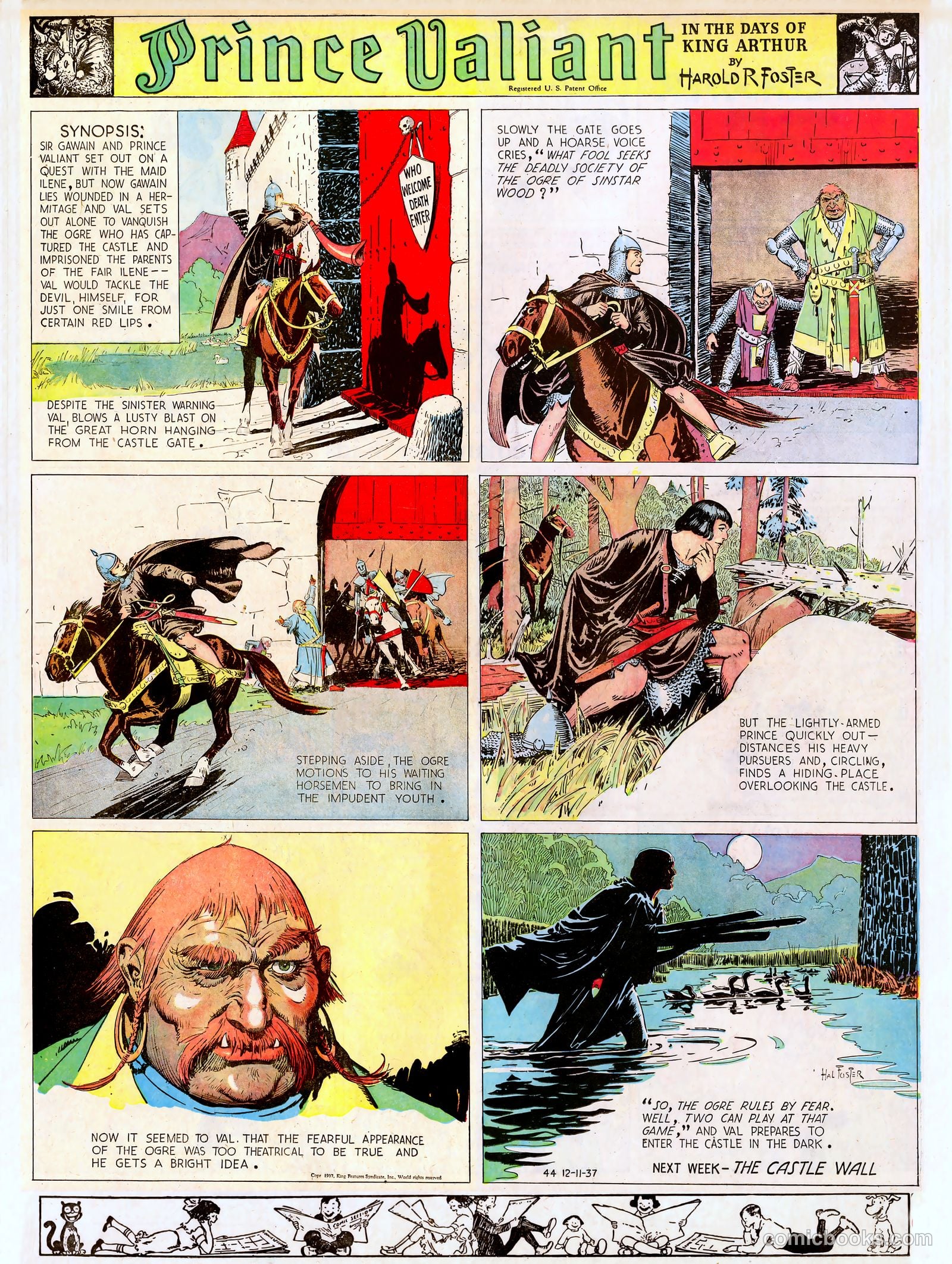 Prince Valiant #1 — page 45 of 46