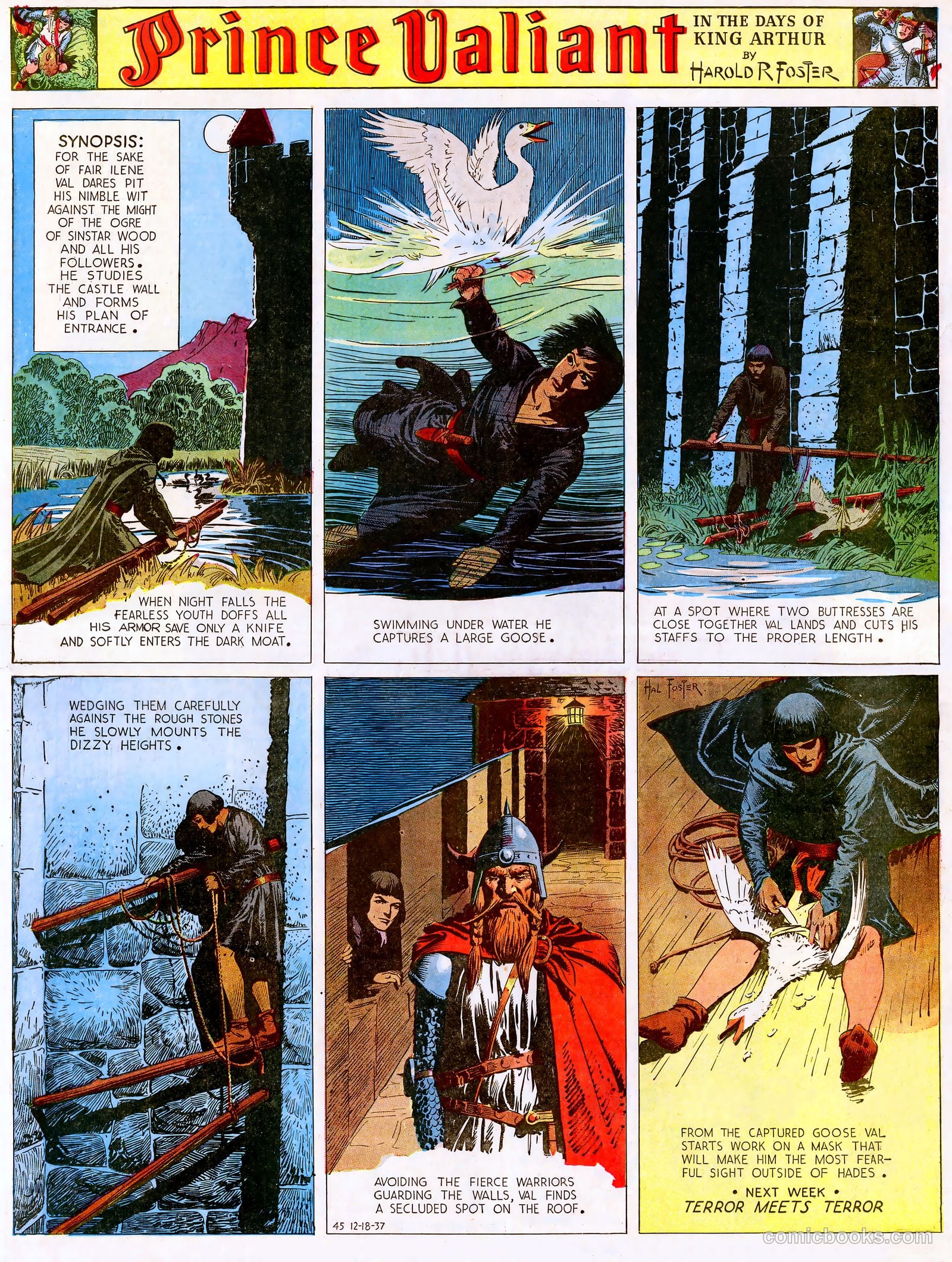 Prince Valiant #1 — page 46 of 46