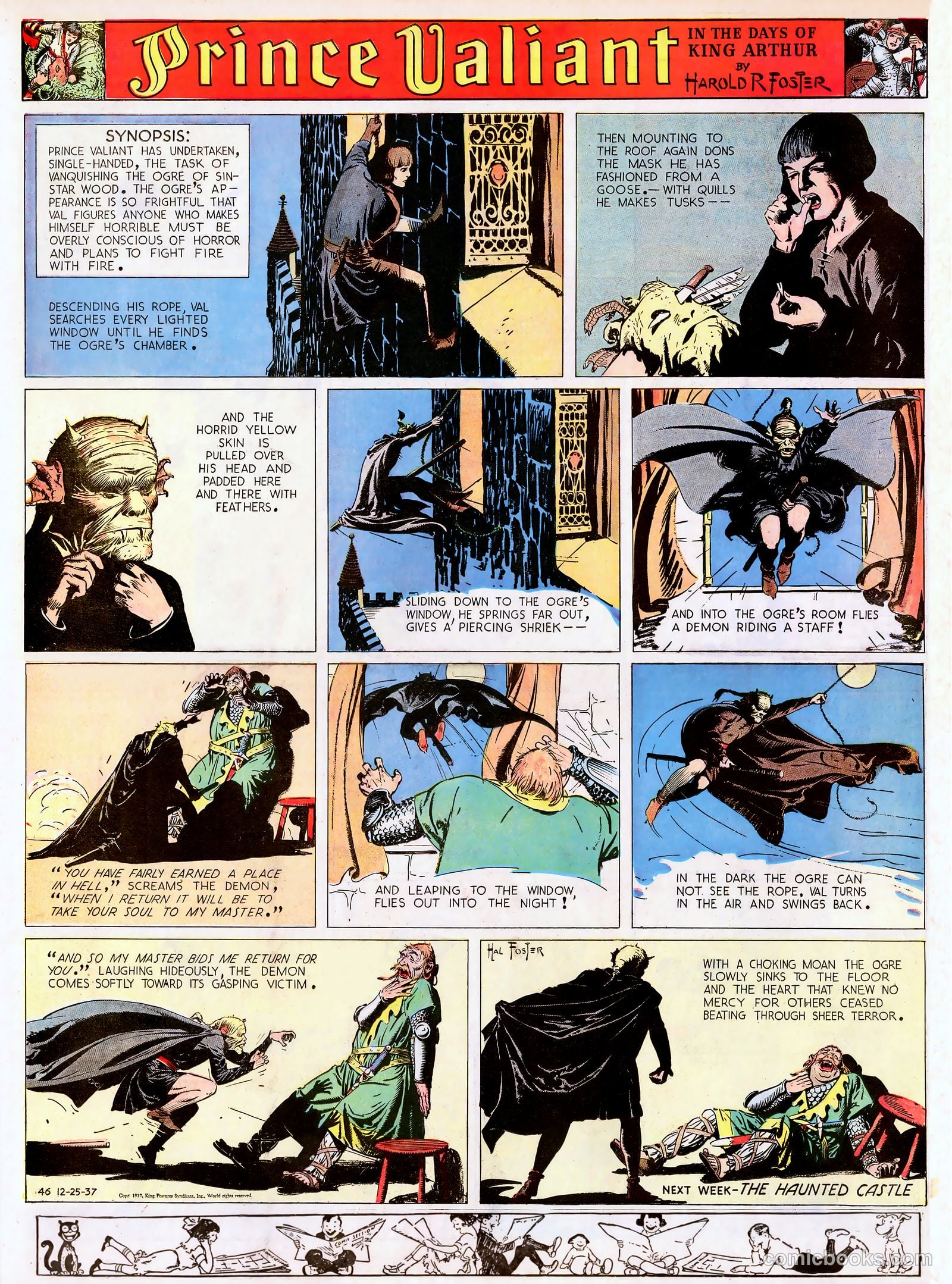 Prince Valiant #1 — page 47 of 46