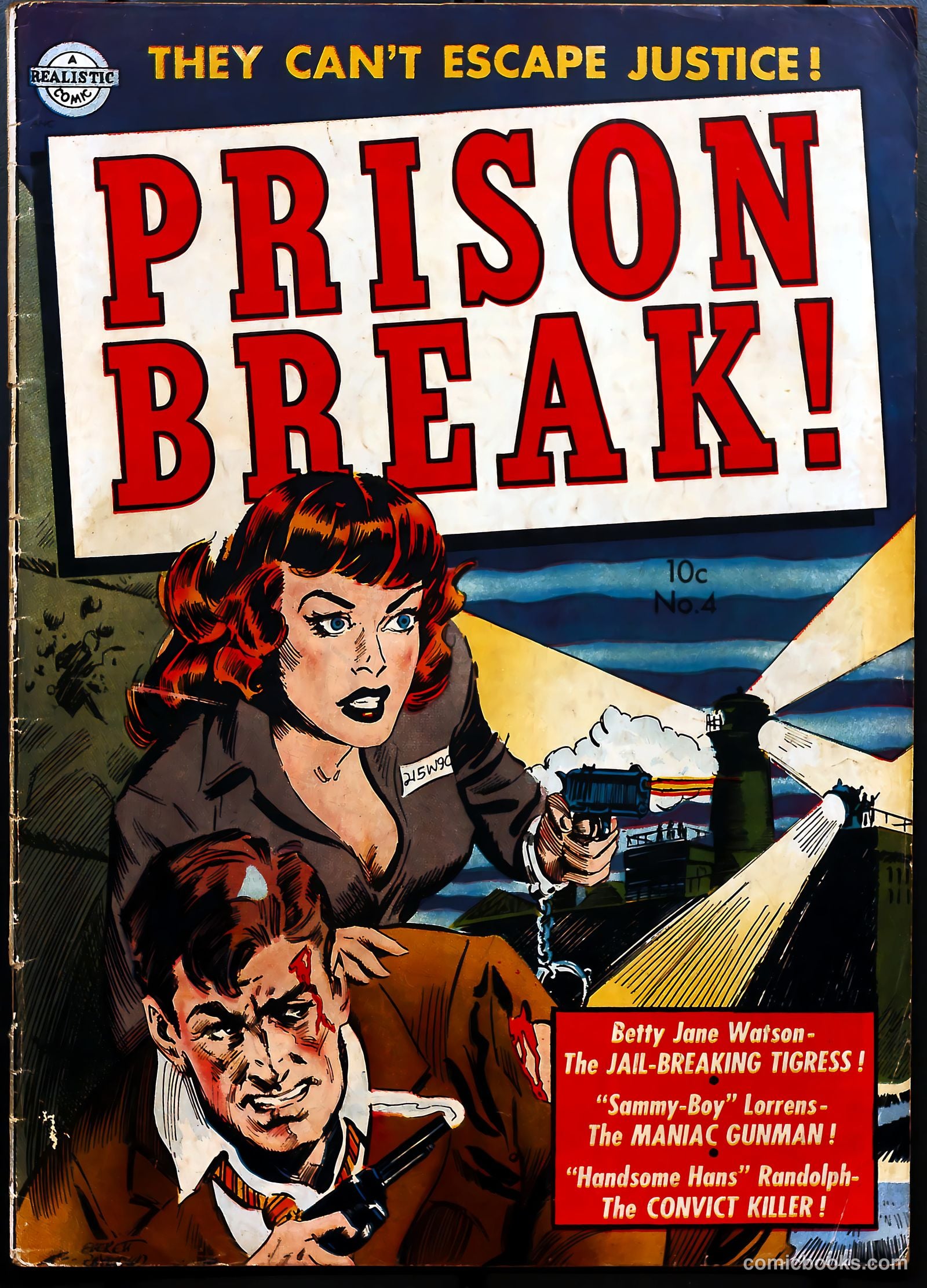 Prison Break! #4 — page 1 of 36