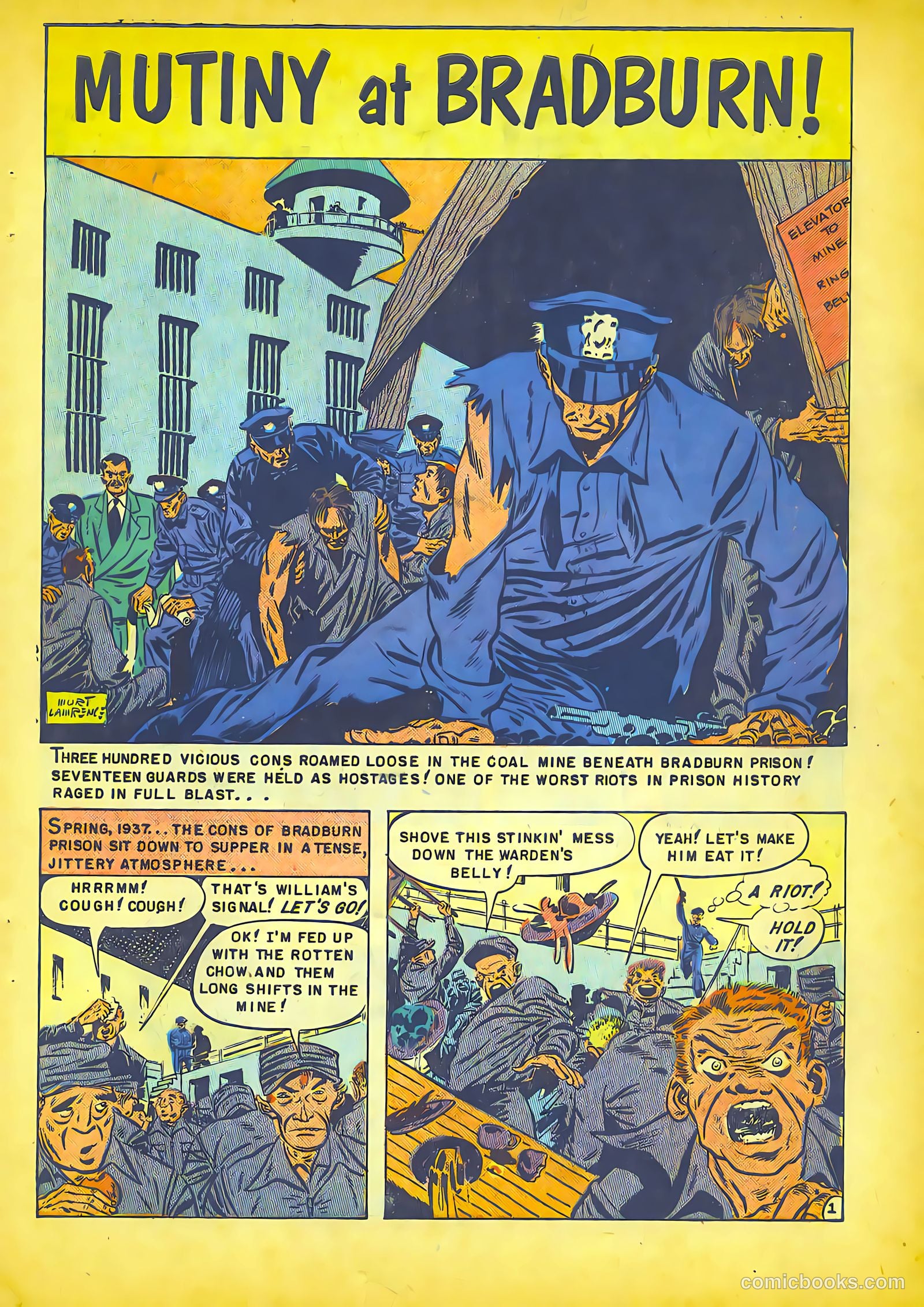 Prison Riot #1 — page 3 of 36