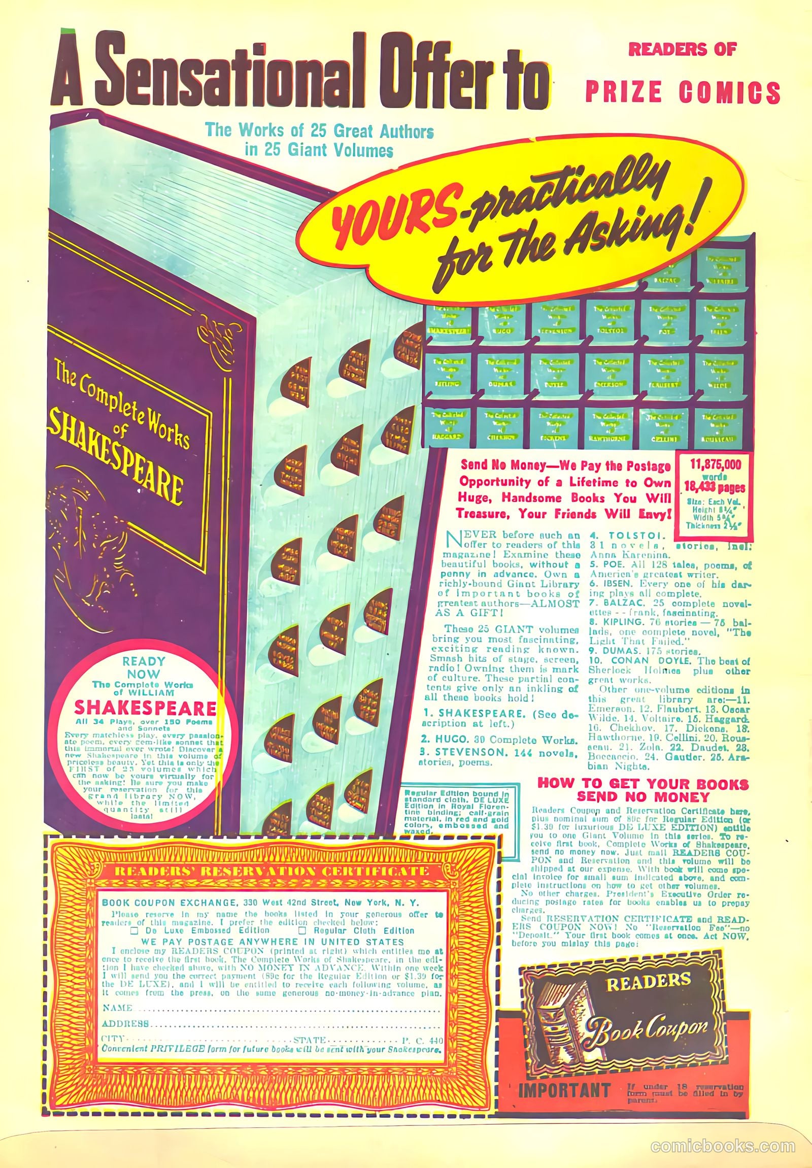 Prize Comics Western #2 — page 66 of 66