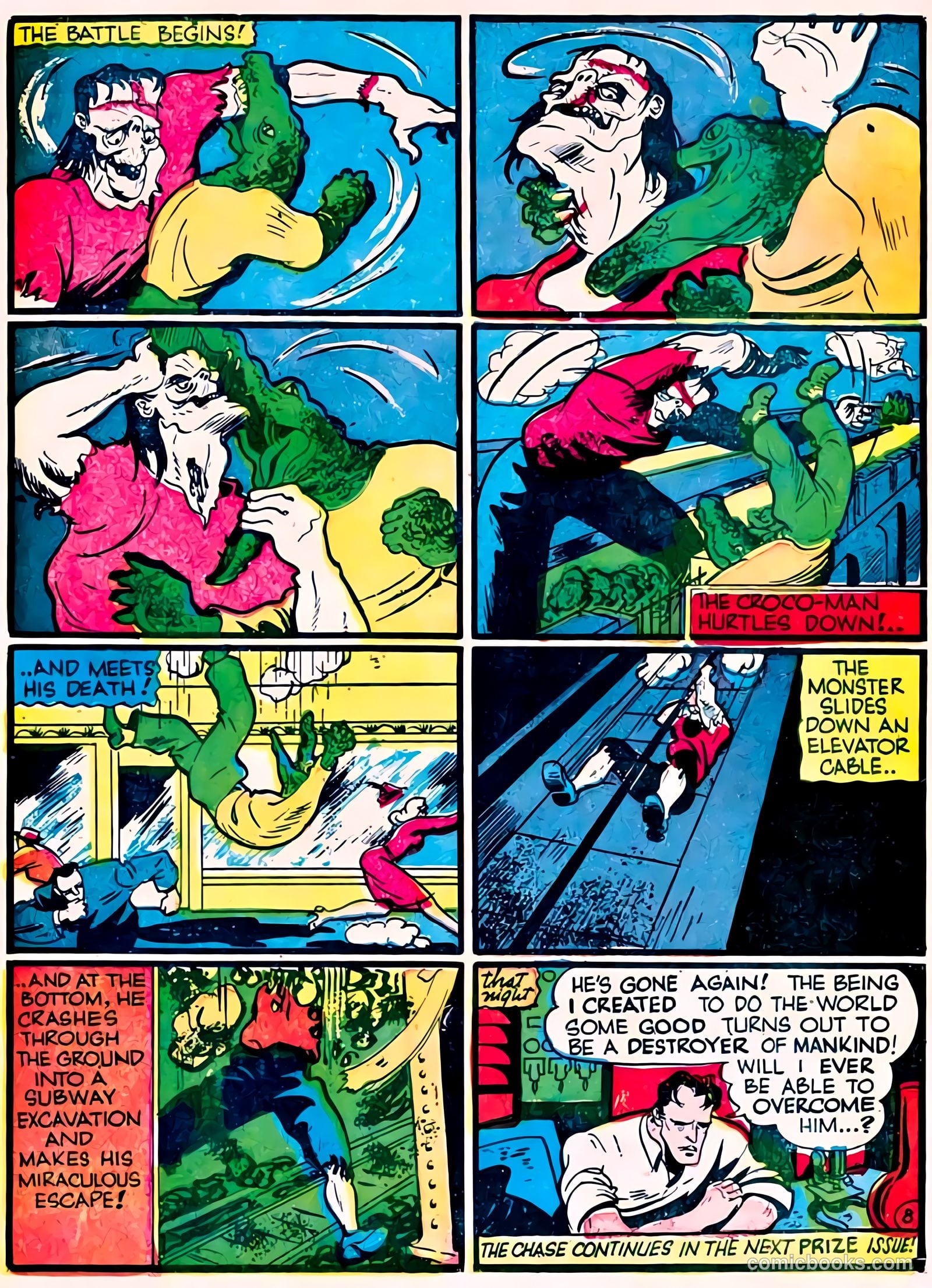 Prize Comics Western #8 — page 24 of 24
