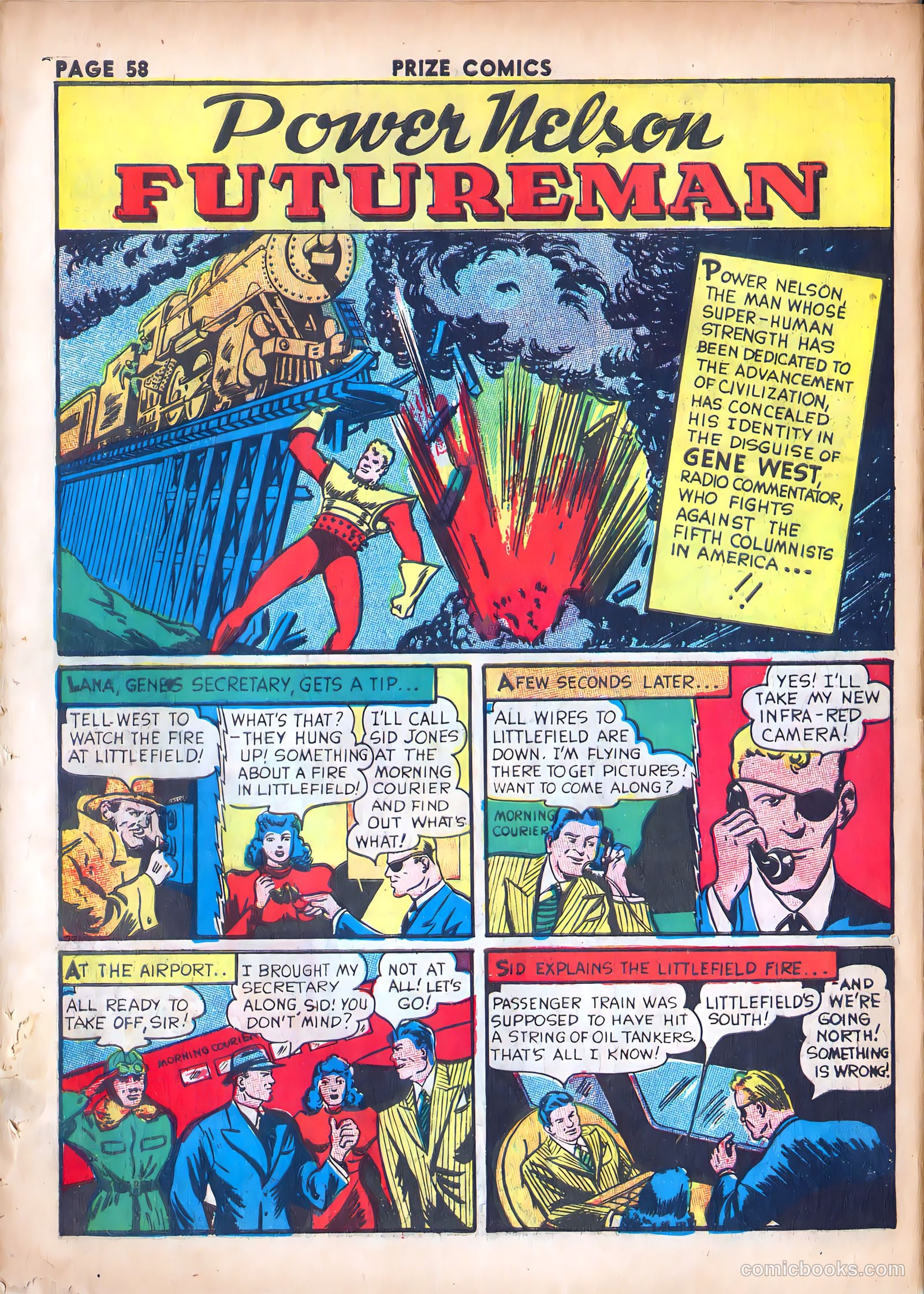 Prize Comics Western #9 — page 56 of 64