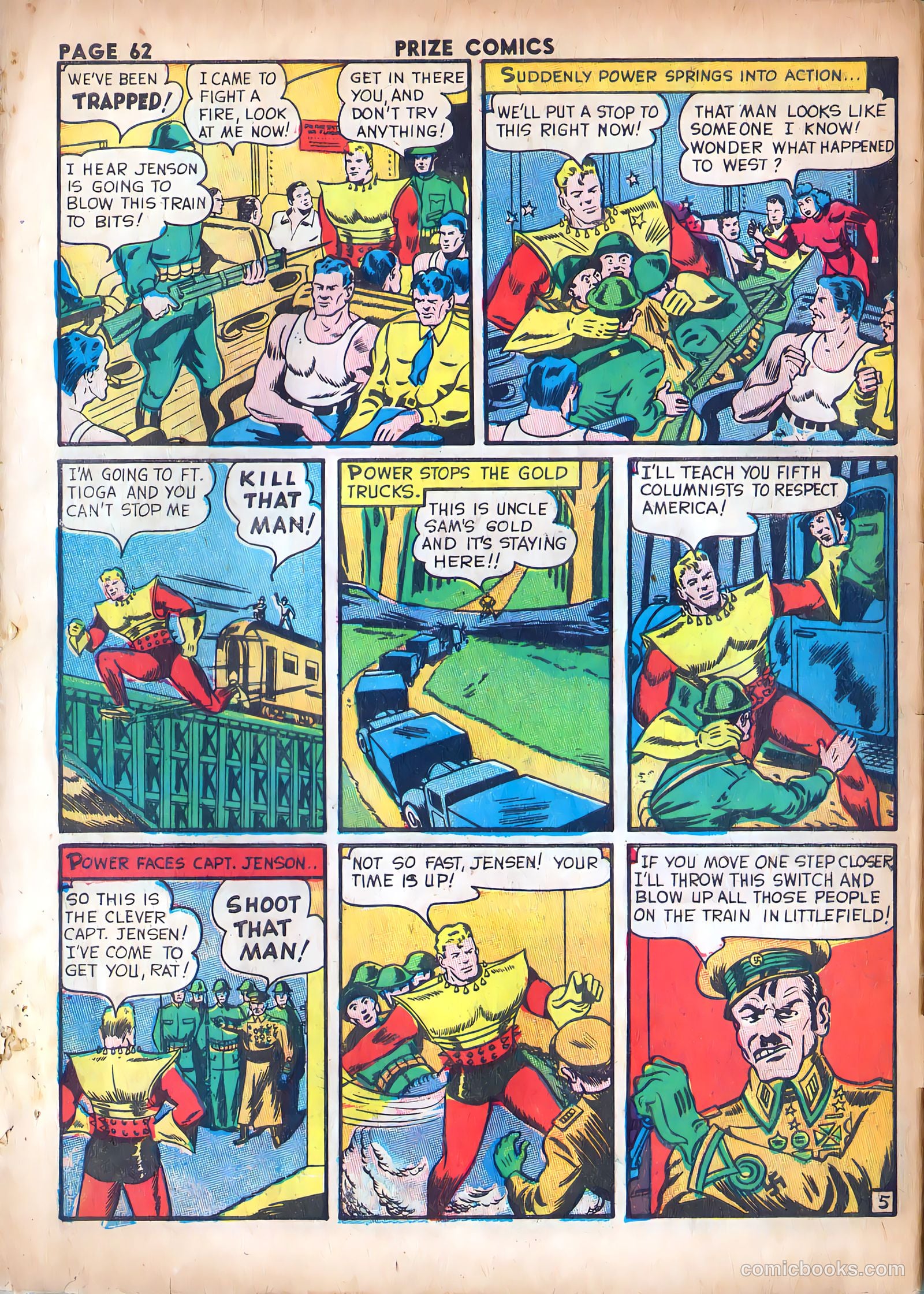 Prize Comics Western #9 — page 60 of 64