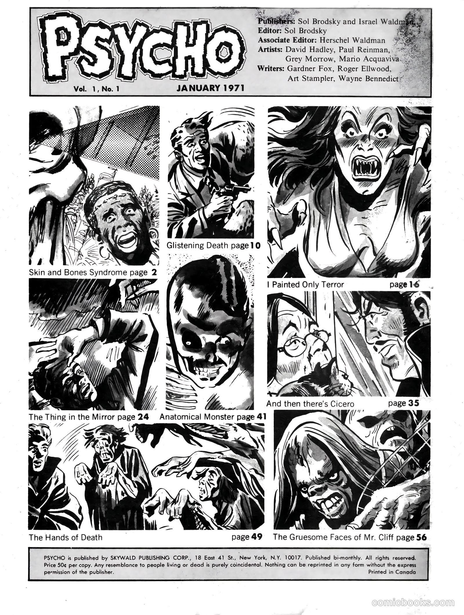 Psycho #1 — page 3 of 68