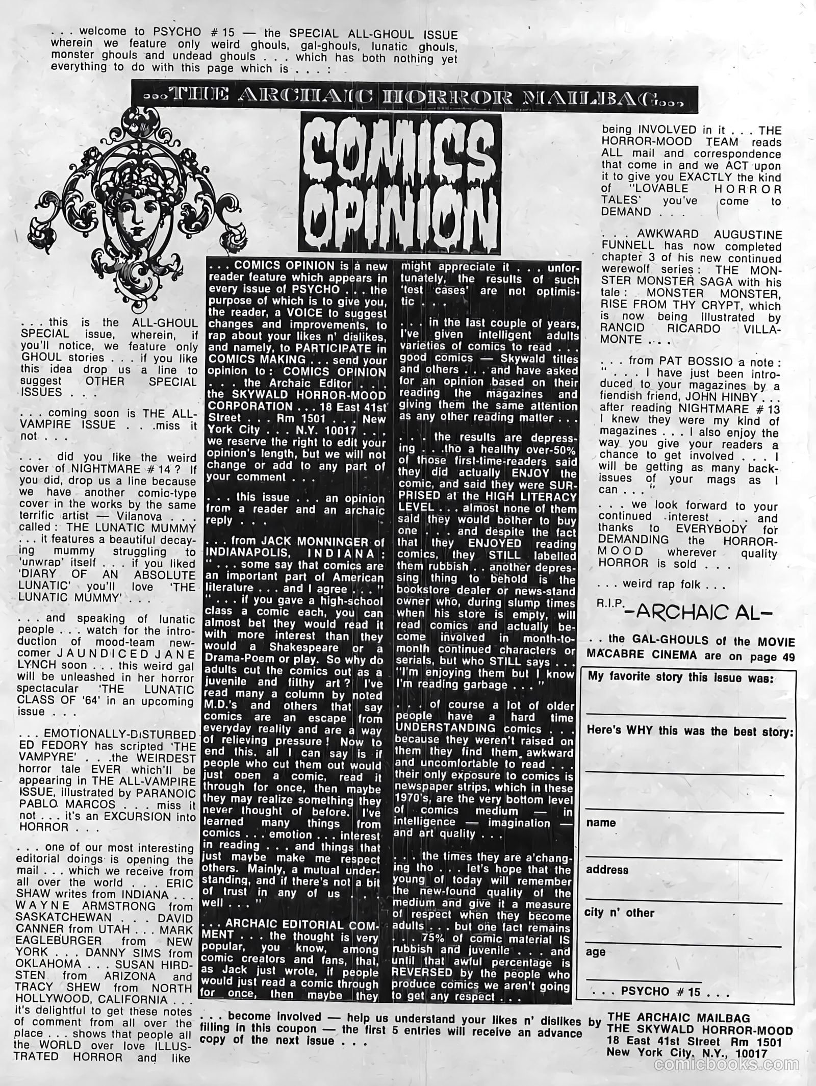 Psycho #15 — page 16 of 69