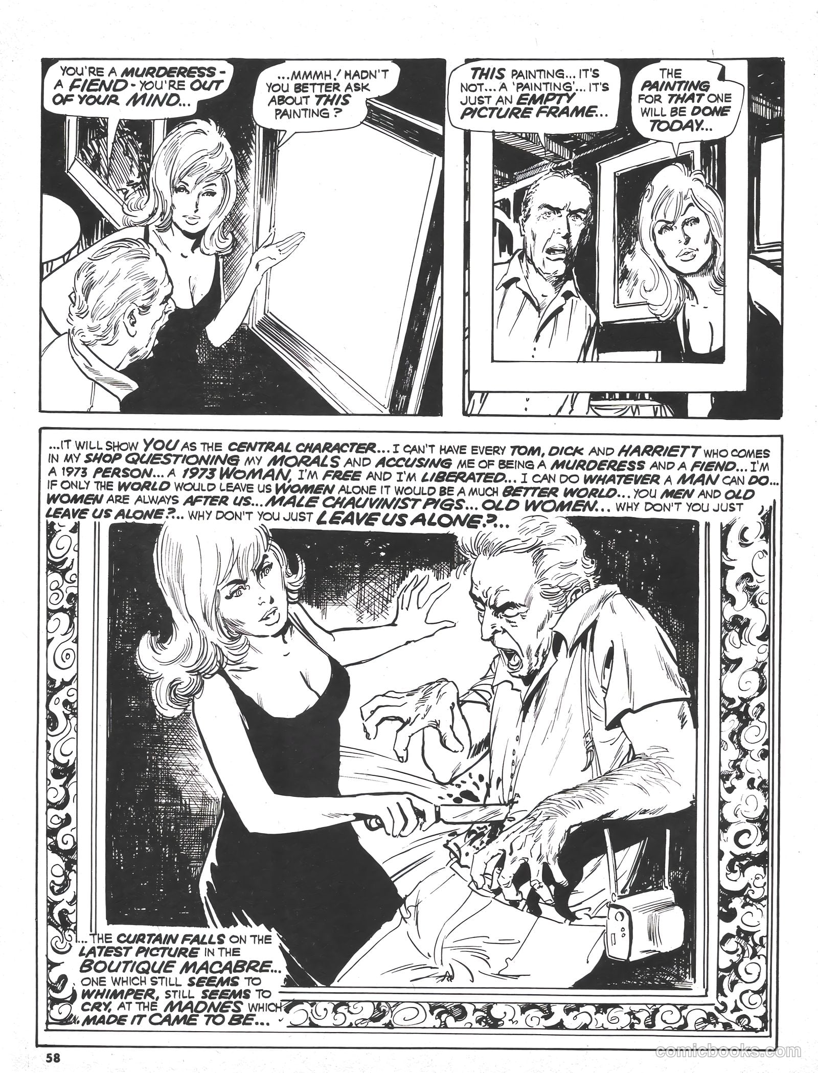 Psycho #18 — page 58 of 68