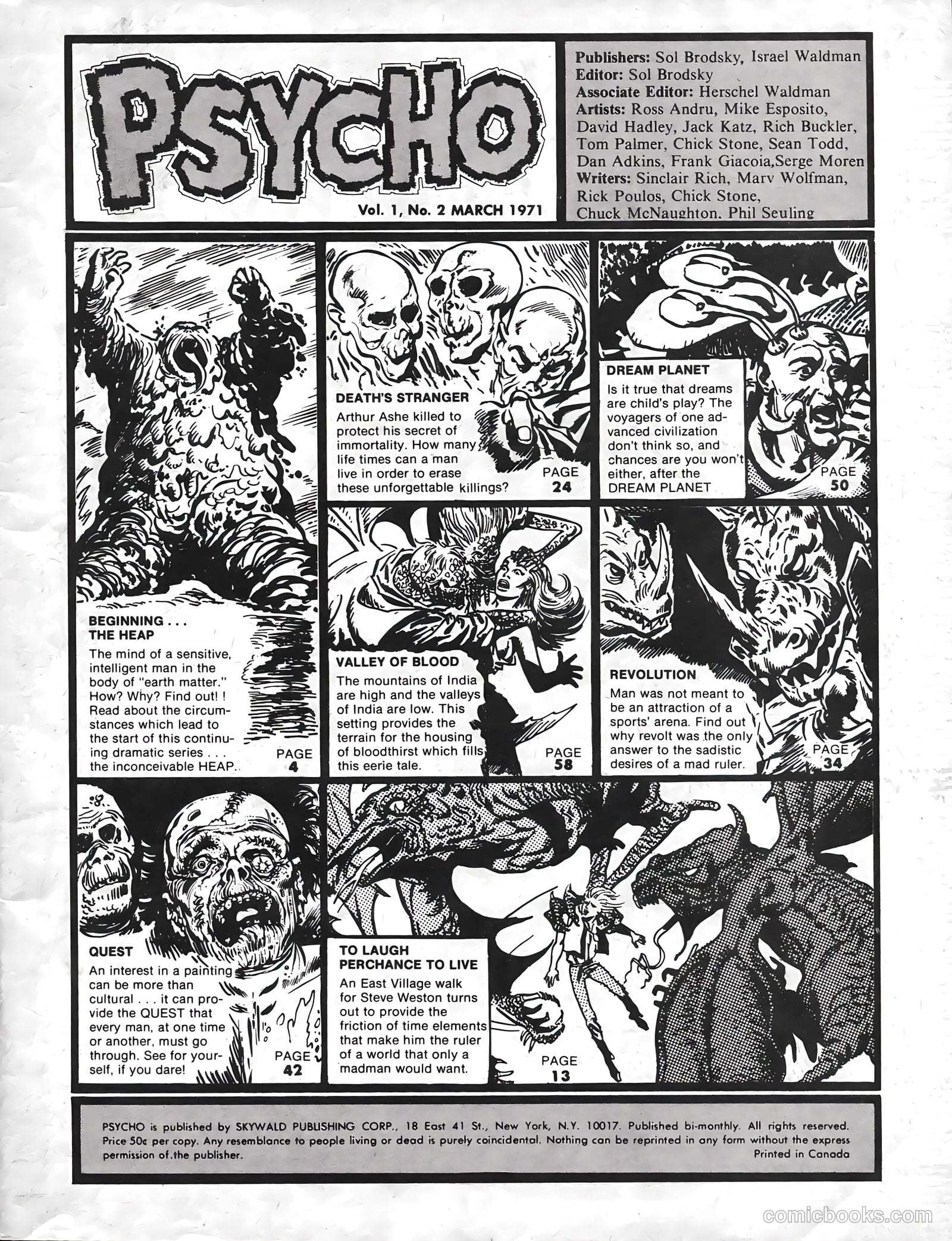 Psycho #2 — page 3 of 68