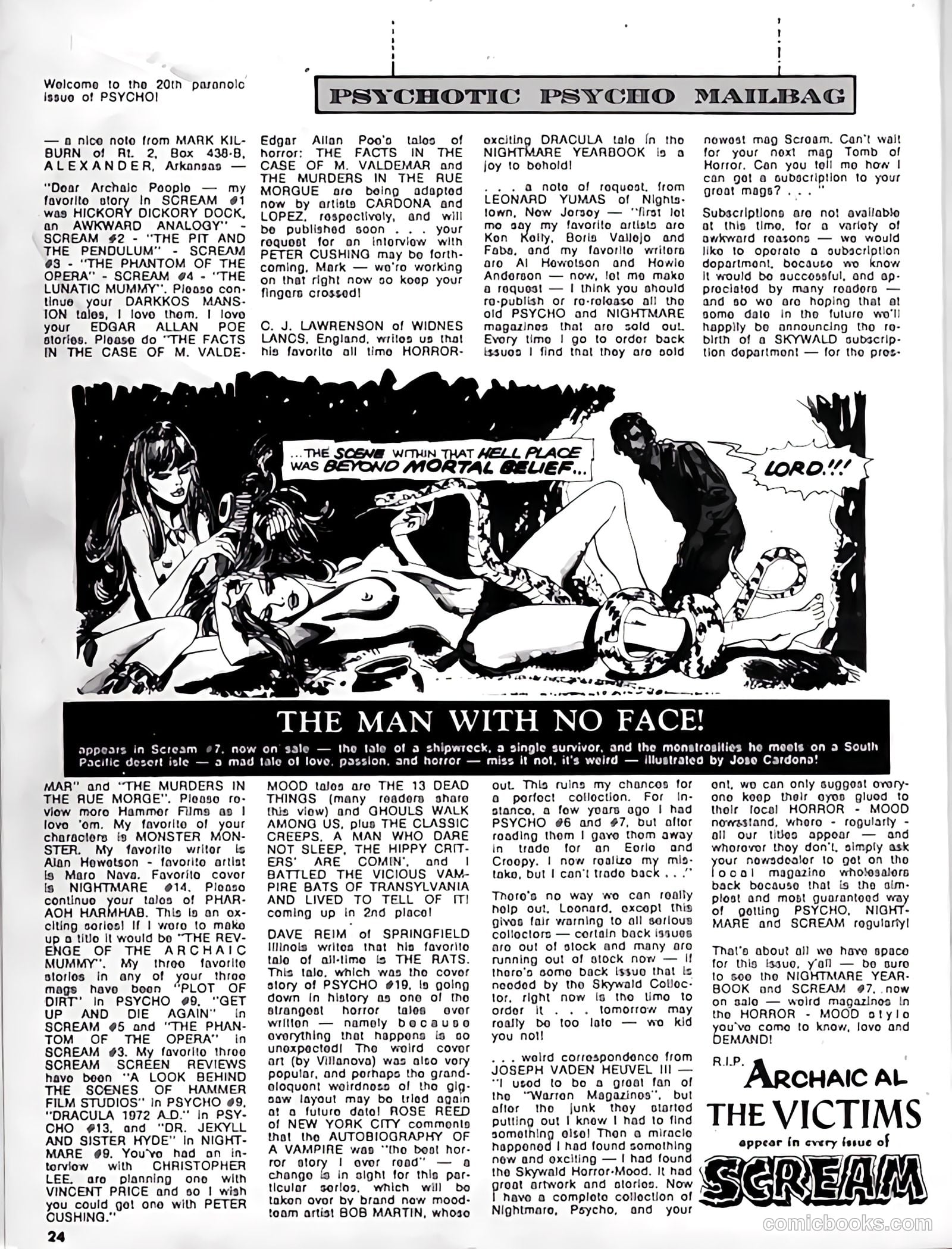 Psycho #20 — page 24 of 68