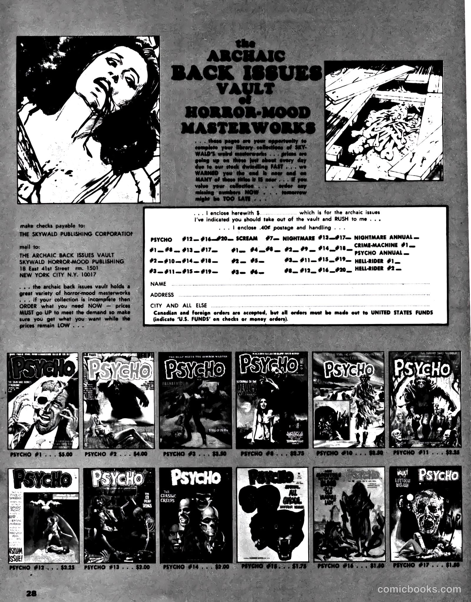 Psycho #23 — page 26 of 61