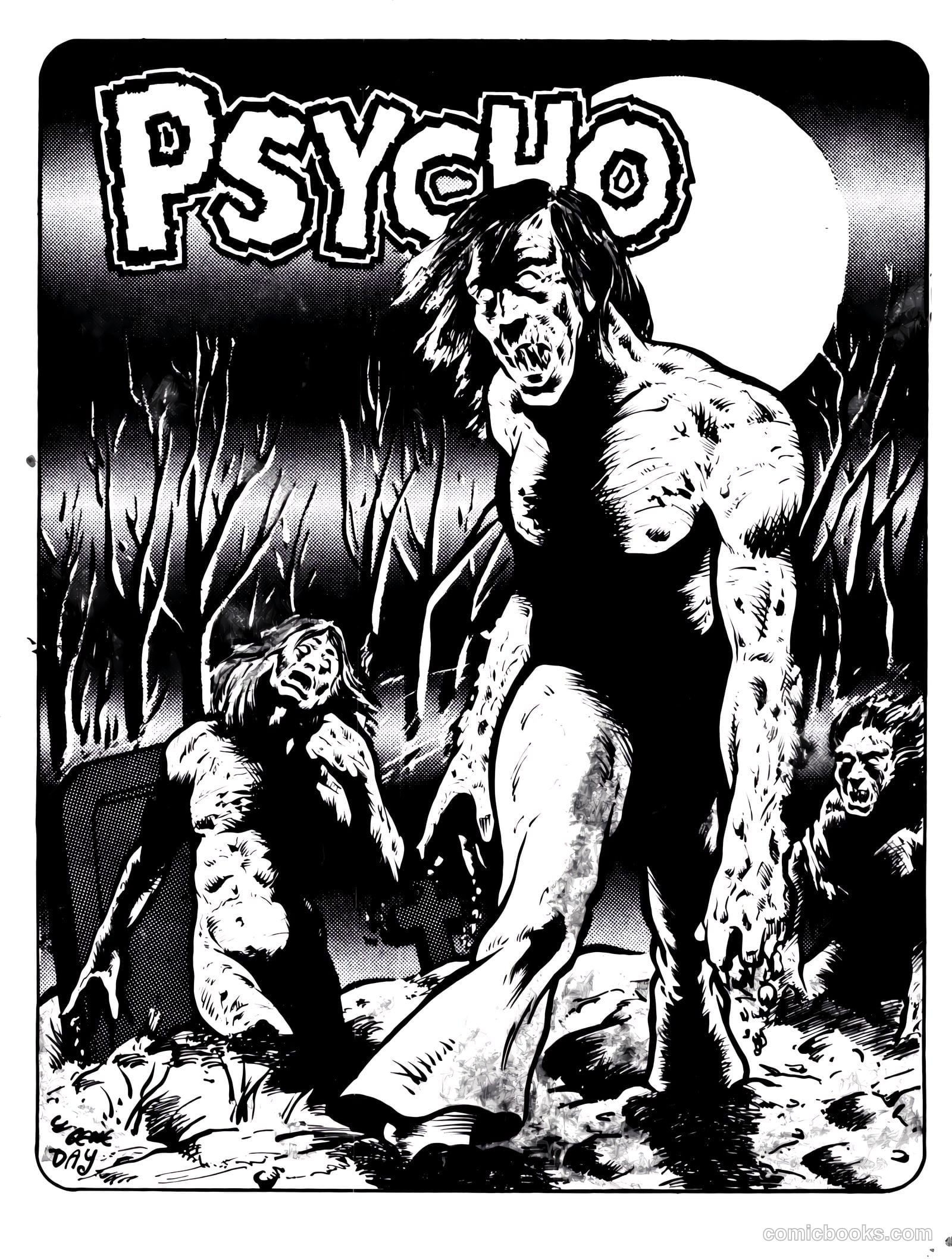 Psycho #23 — page 61 of 61