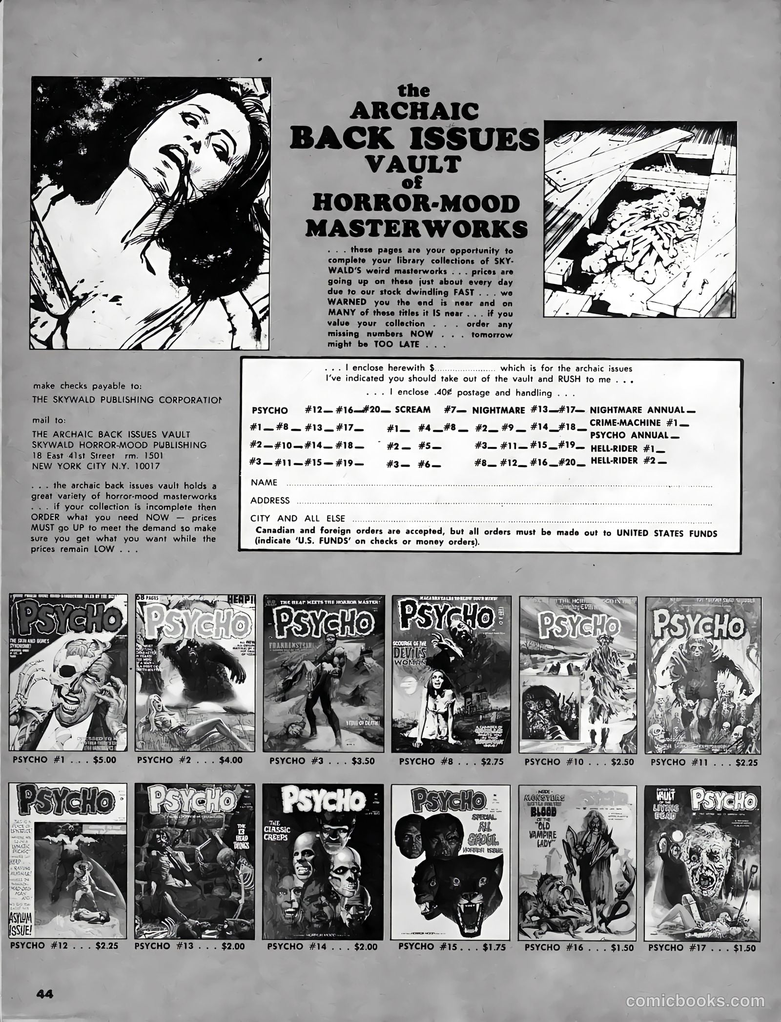 Psycho #24 — page 43 of 67