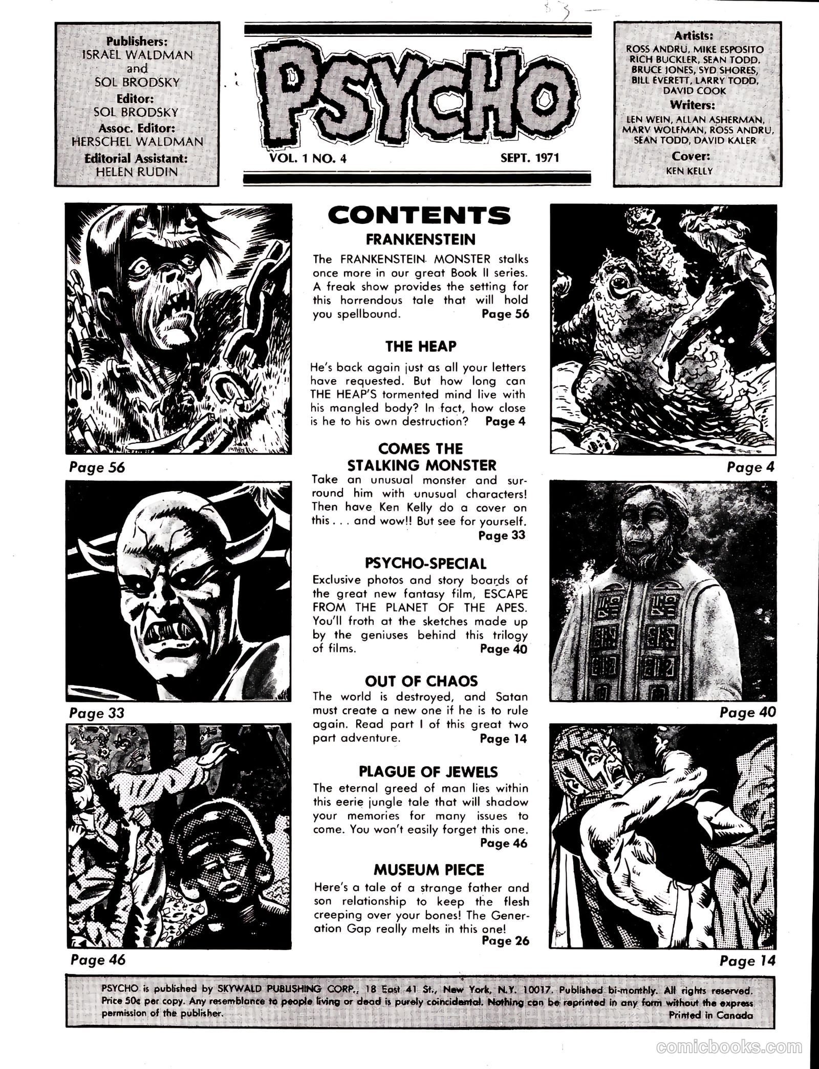 Psycho #4 — page 4 of 69