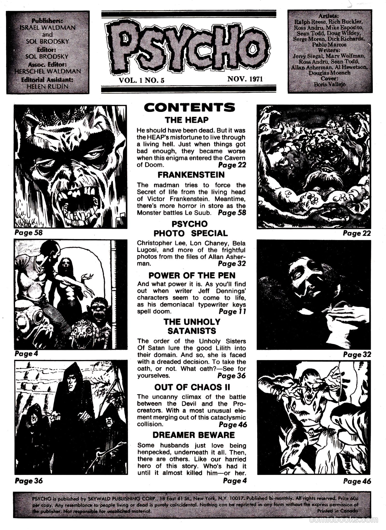 Psycho #5 — page 4 of 69