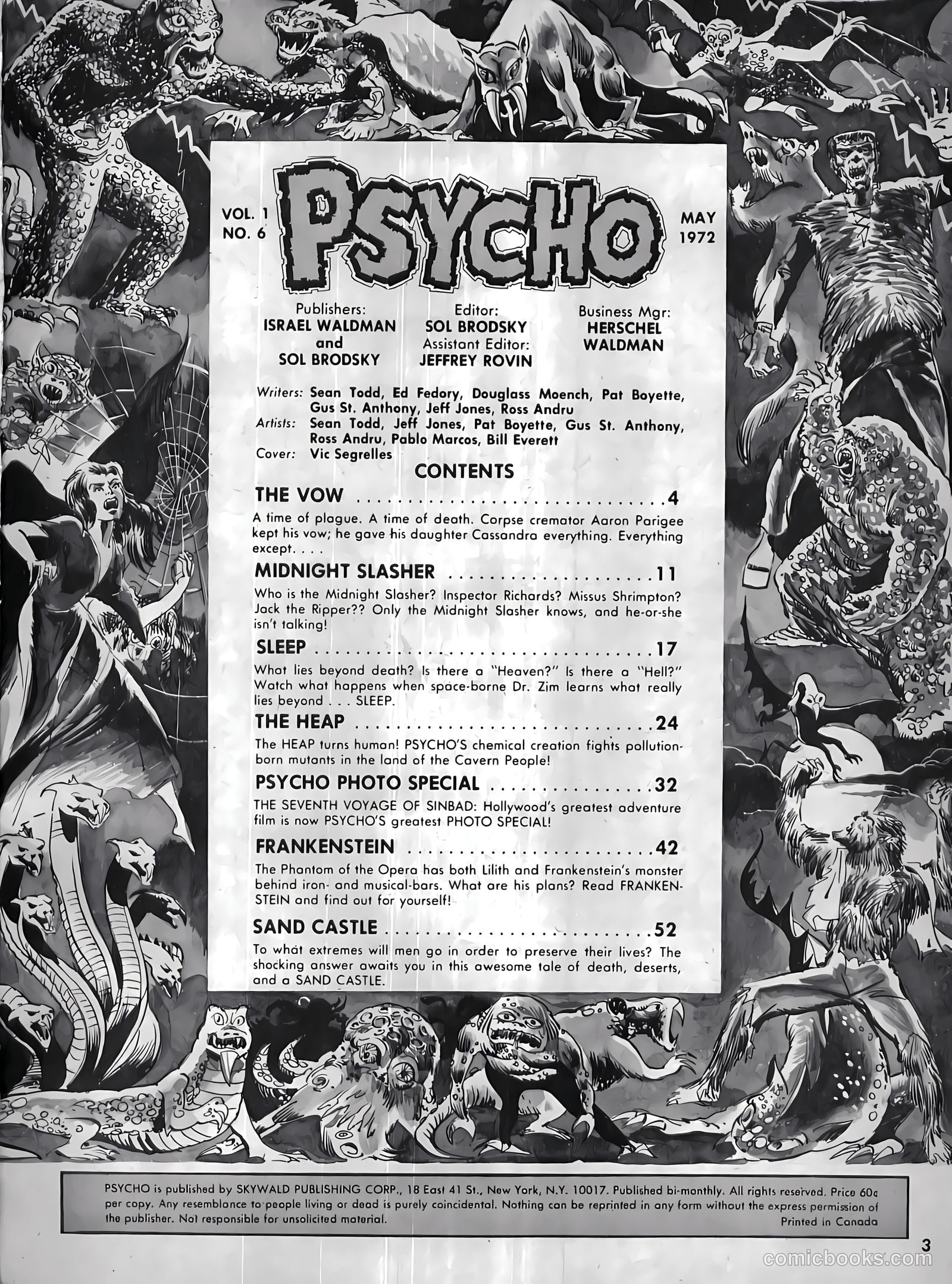 Psycho #6 — page 3 of 68