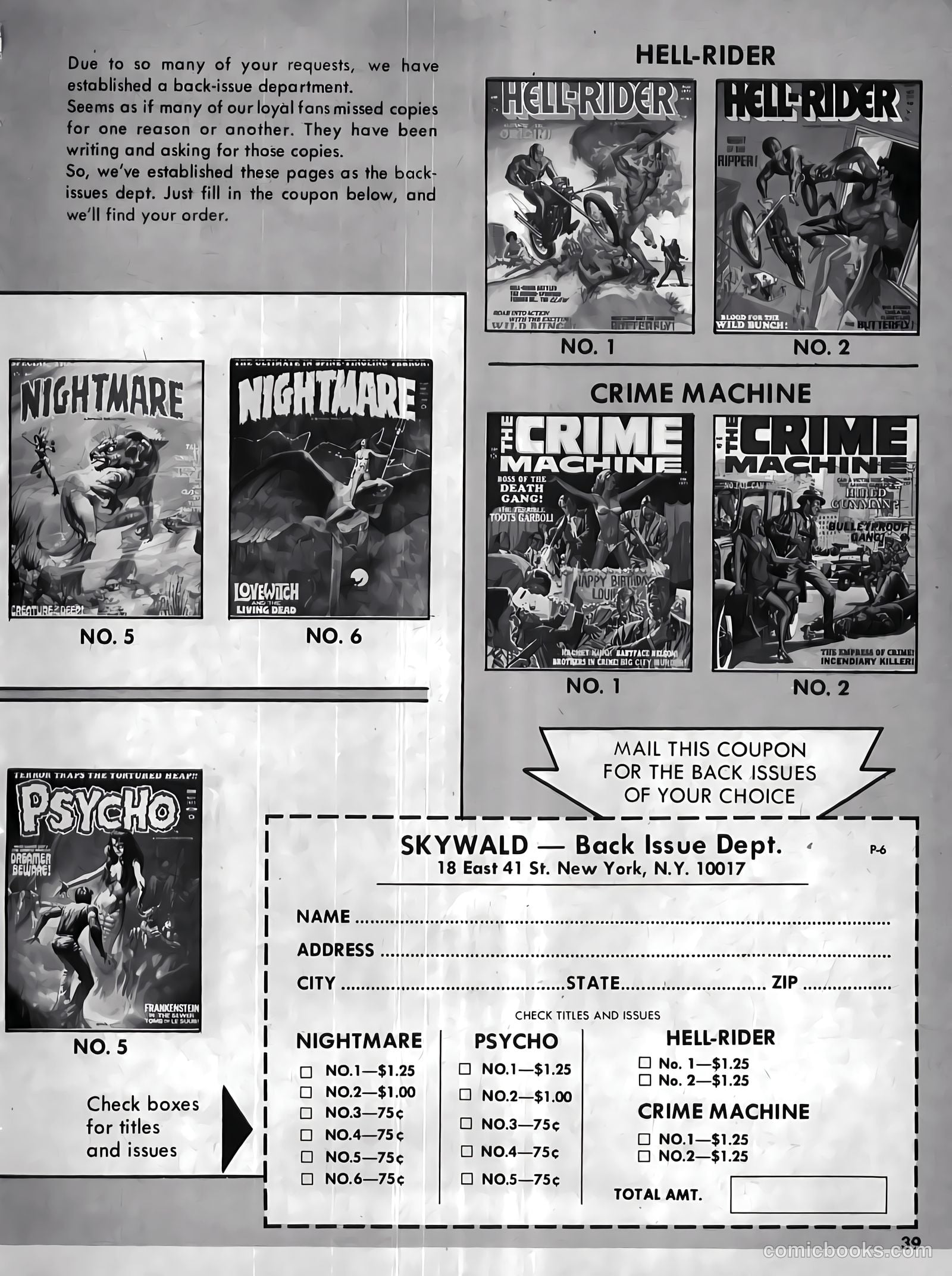 Psycho #6 — page 39 of 68
