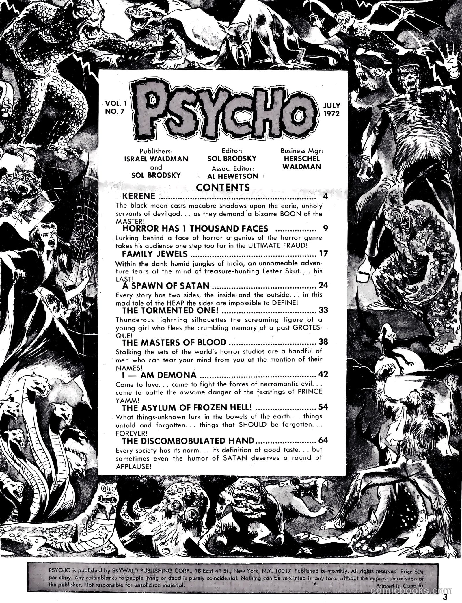 Psycho #7 — page 3 of 66