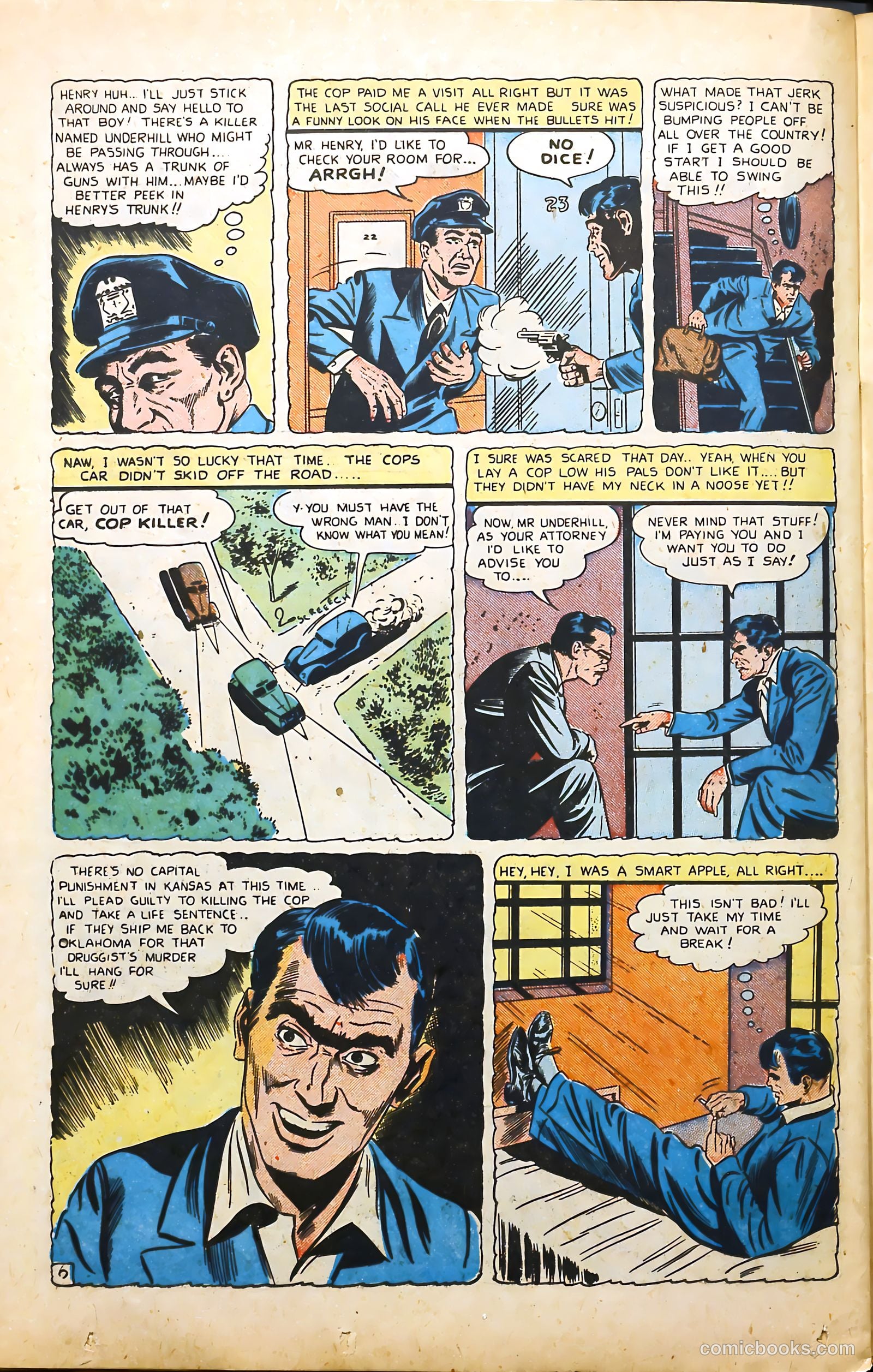 Public Enemies #1 — page 38 of 52