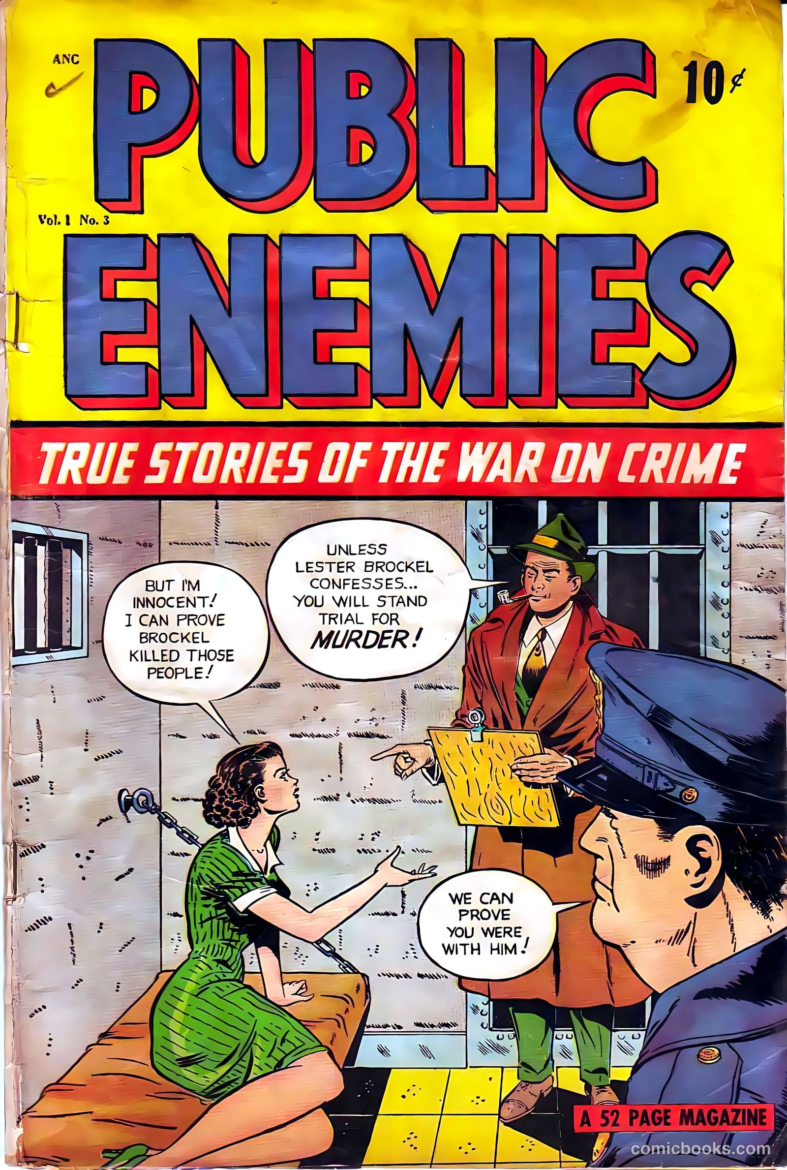 Public Enemies #3 — page 1 of 52