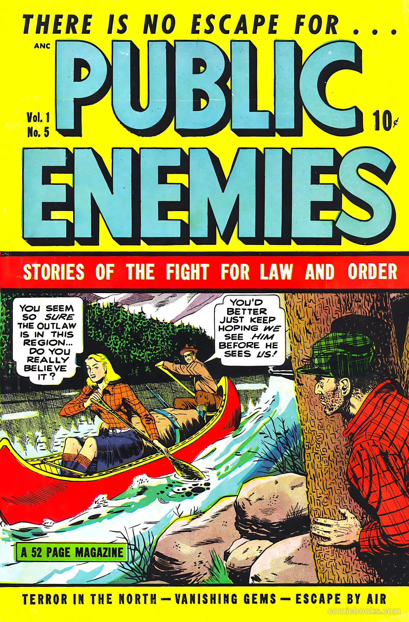 Public Enemies #5 — page 1 of 52