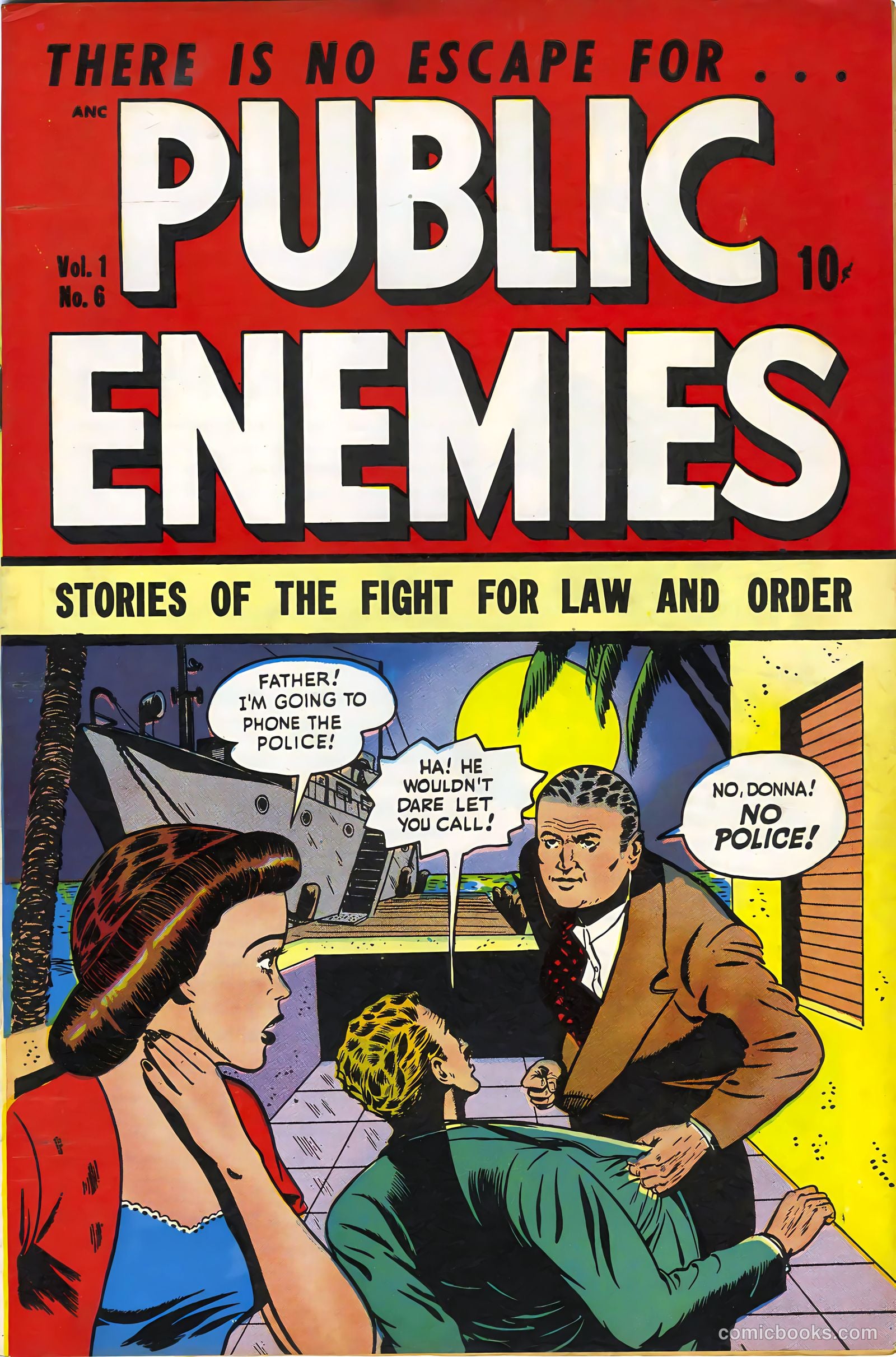 Public Enemies #6 — page 1 of 51