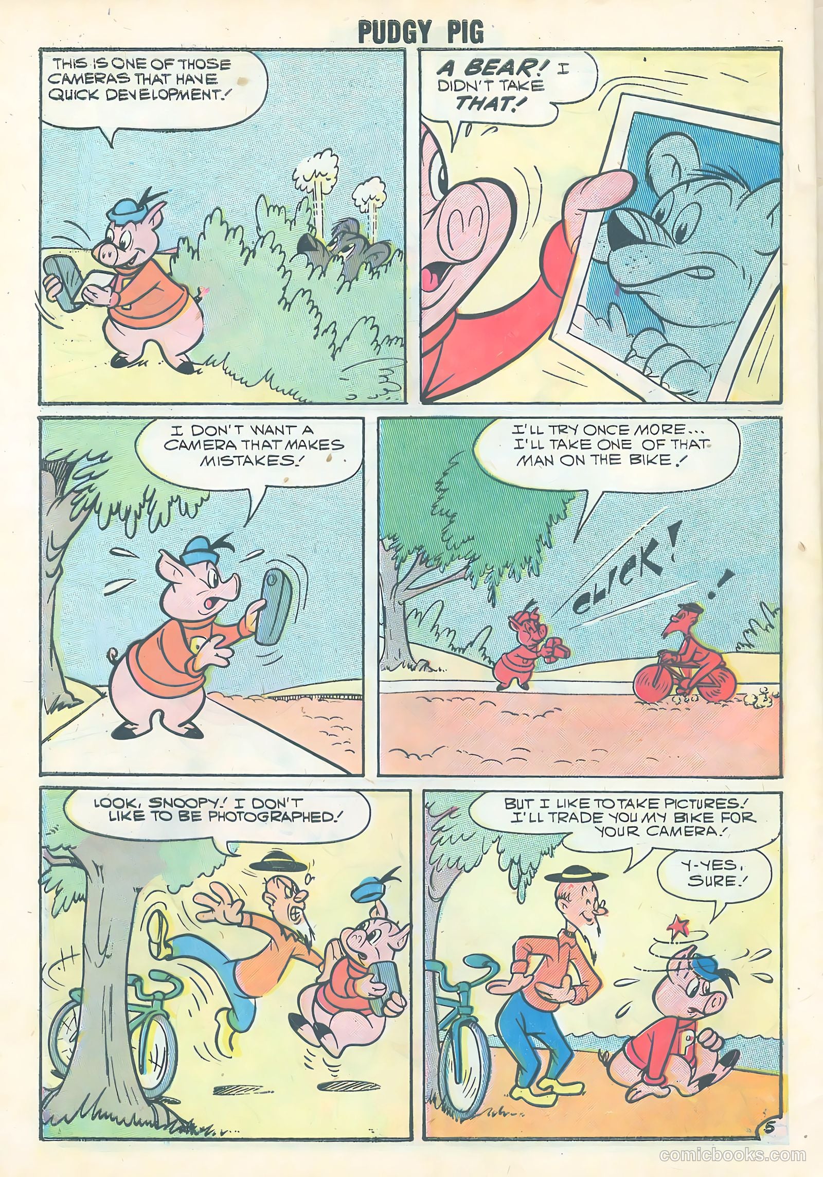 Pudgy Pig #1 — page 32 of 36
