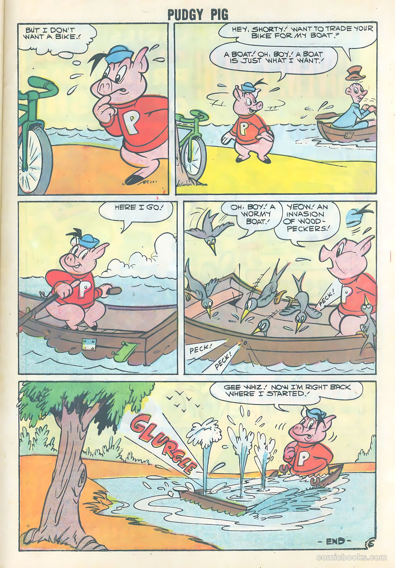 Pudgy Pig #1 — page 33 of 36