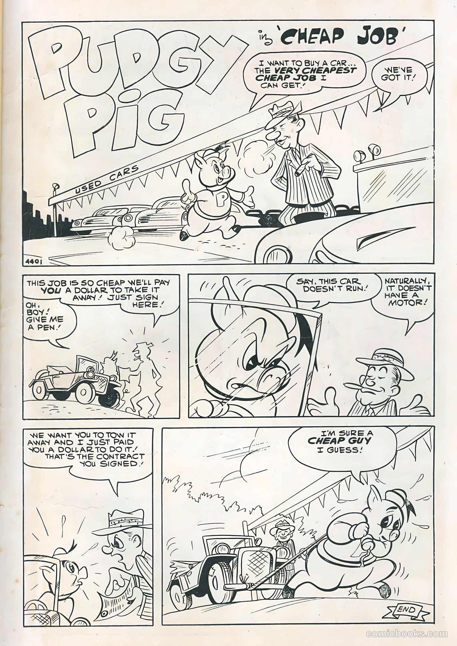 Pudgy Pig #1 — page 35 of 36